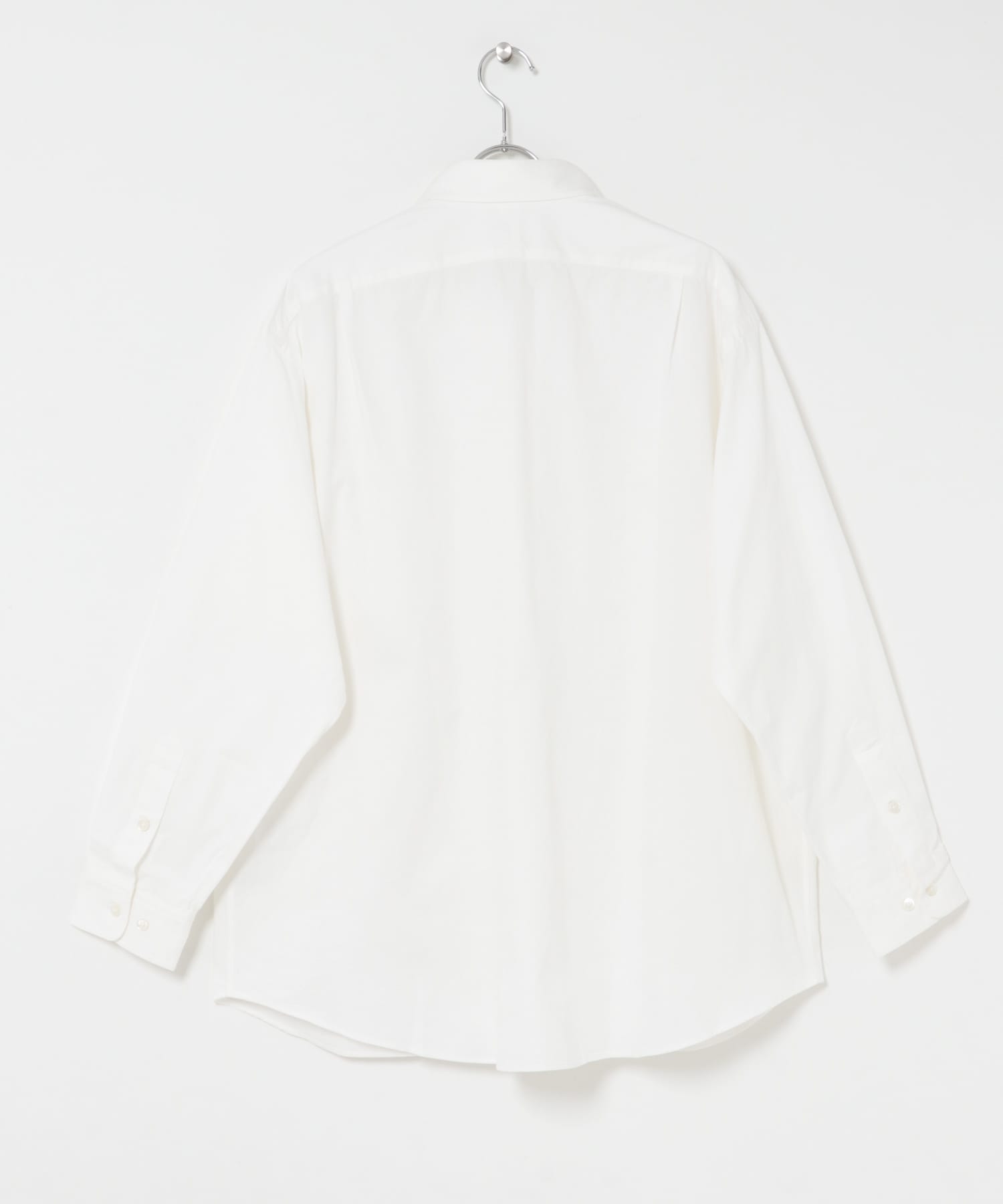 THE DAY　CLASSIC TWILL SHIRT WHITE 2