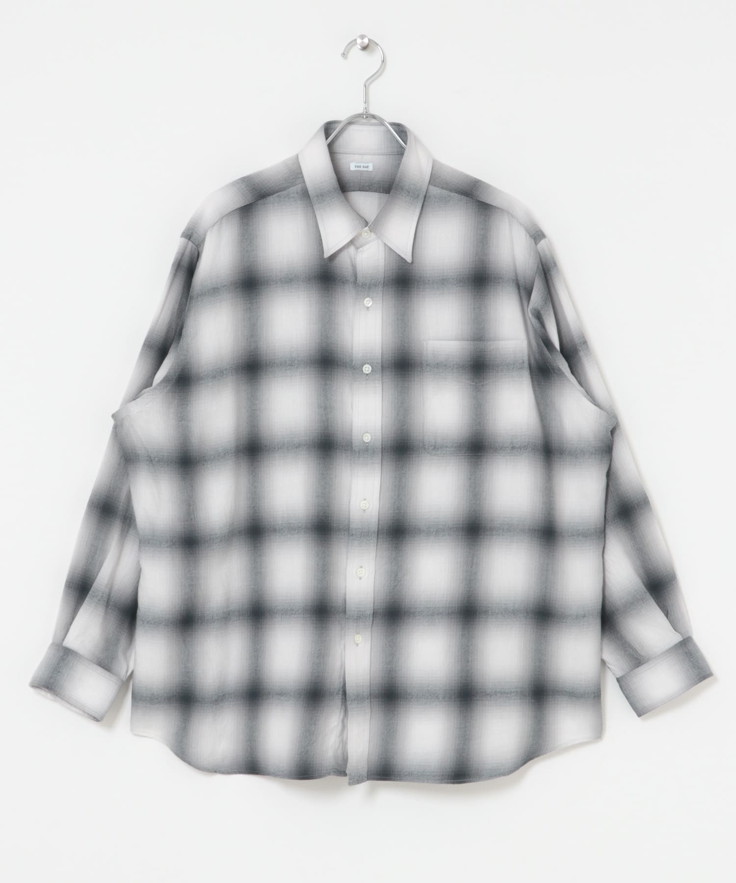 THE DAY　OMBRE PLAID SHIRT