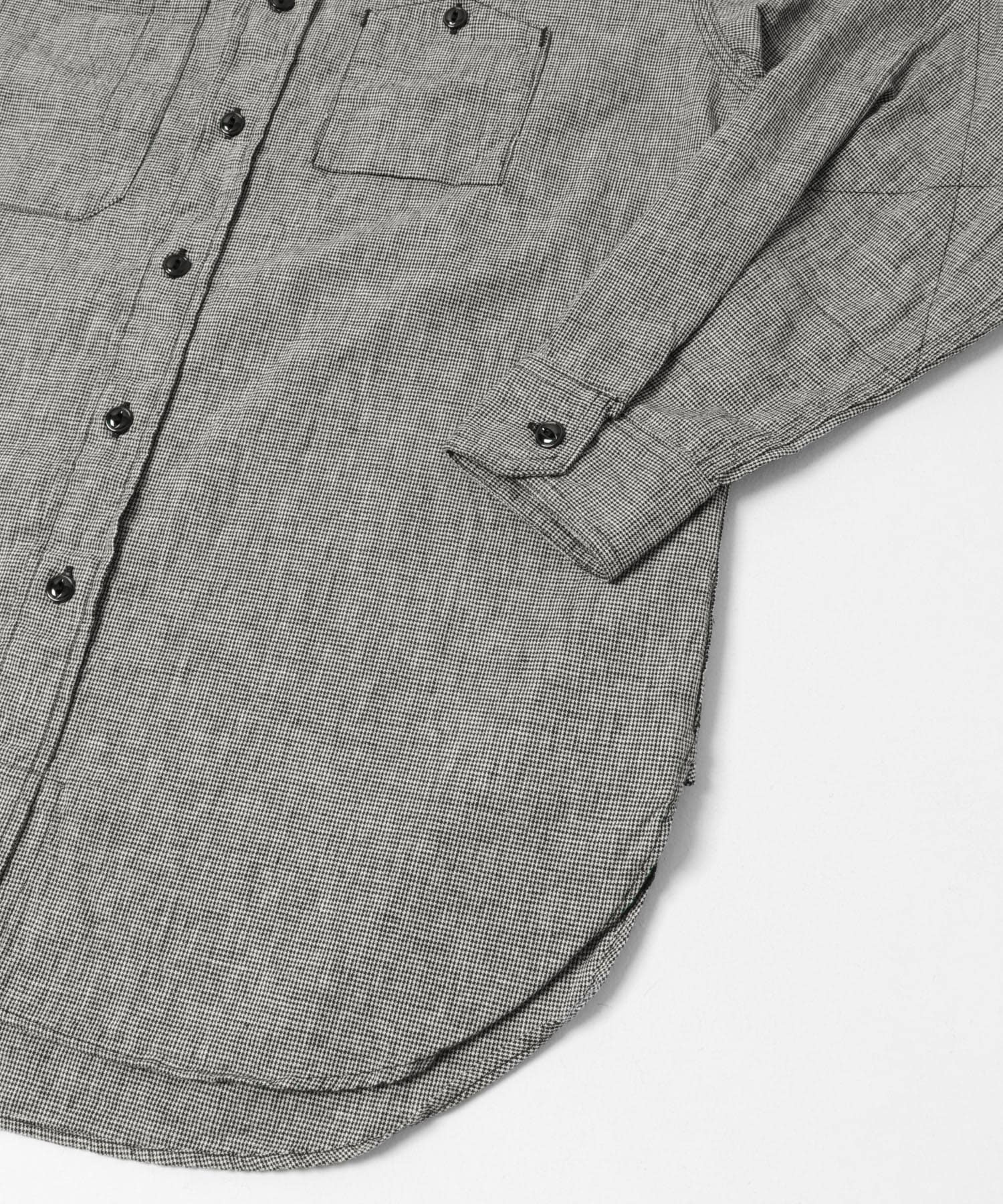 Engineered Garments　WORK SHIRT BLACK/GR M