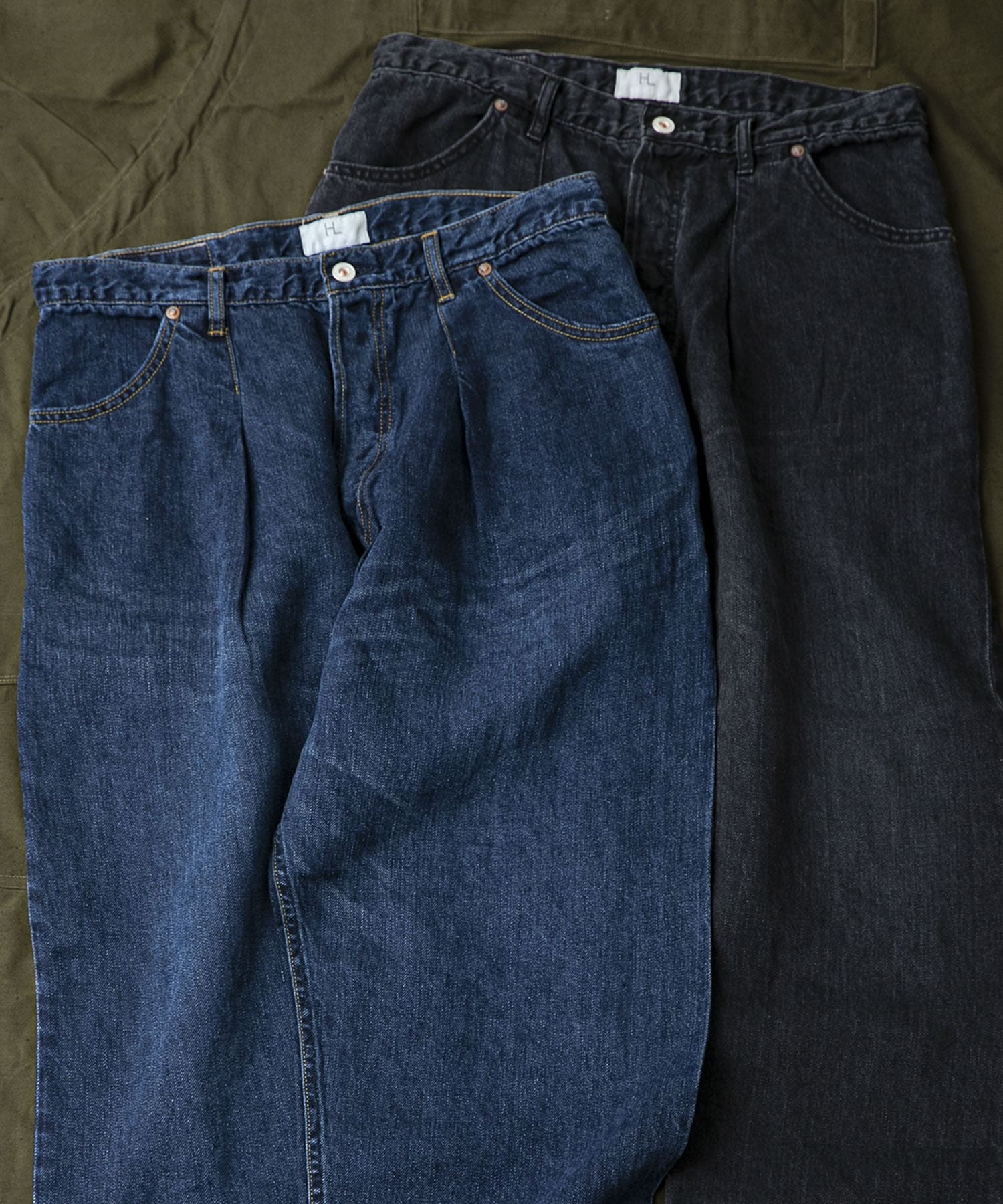 HERILL　LinenDenim 4PK Vintage w 2