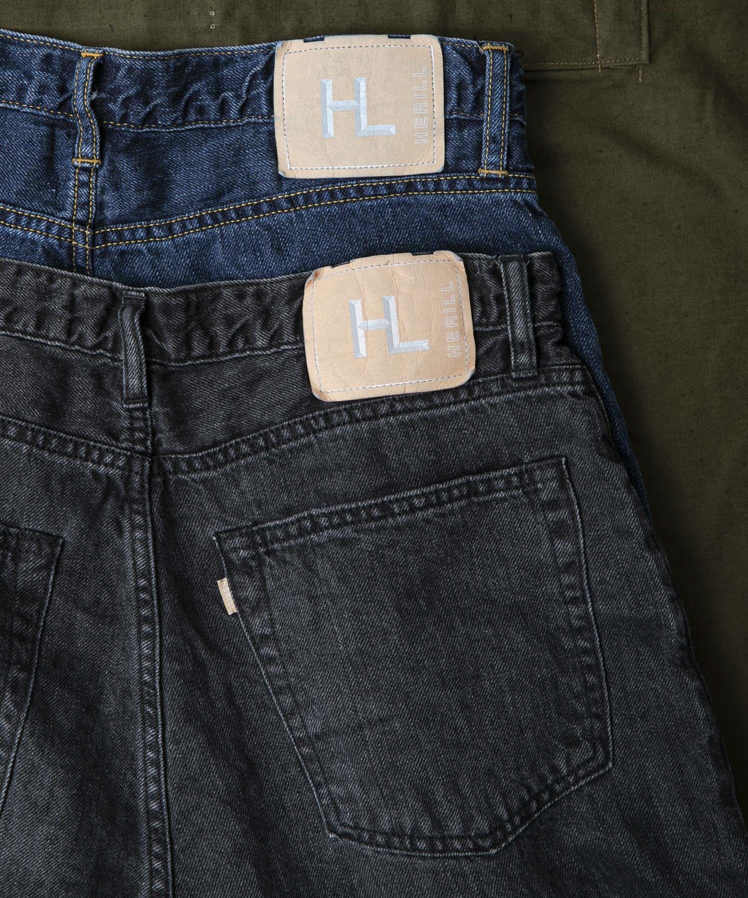 HERILL　LinenDenim 4PK Black VTG 2