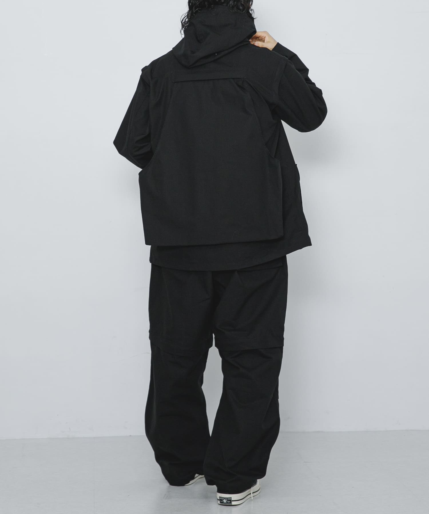 MODMNT　KNOCK ABOUT PANTS BLK XS