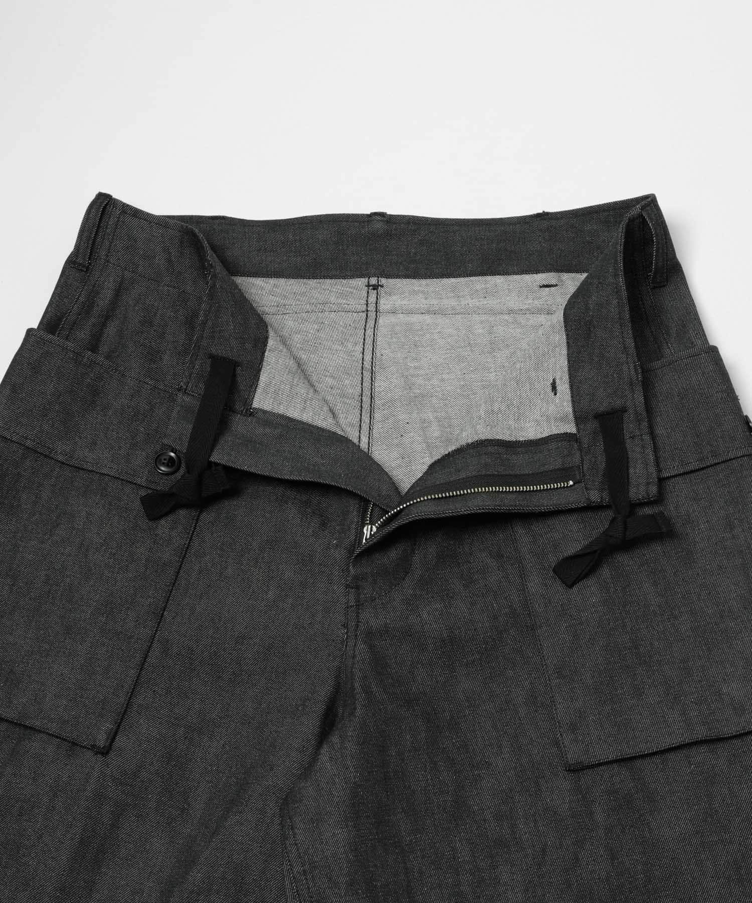 MODMNT　MNK PANTS BLK XS