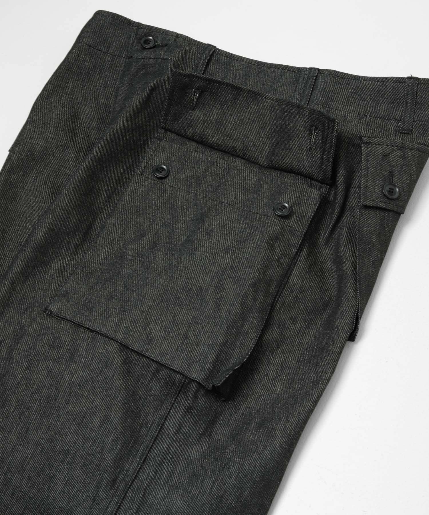 MODMNT　MNK PANTS BLK XS