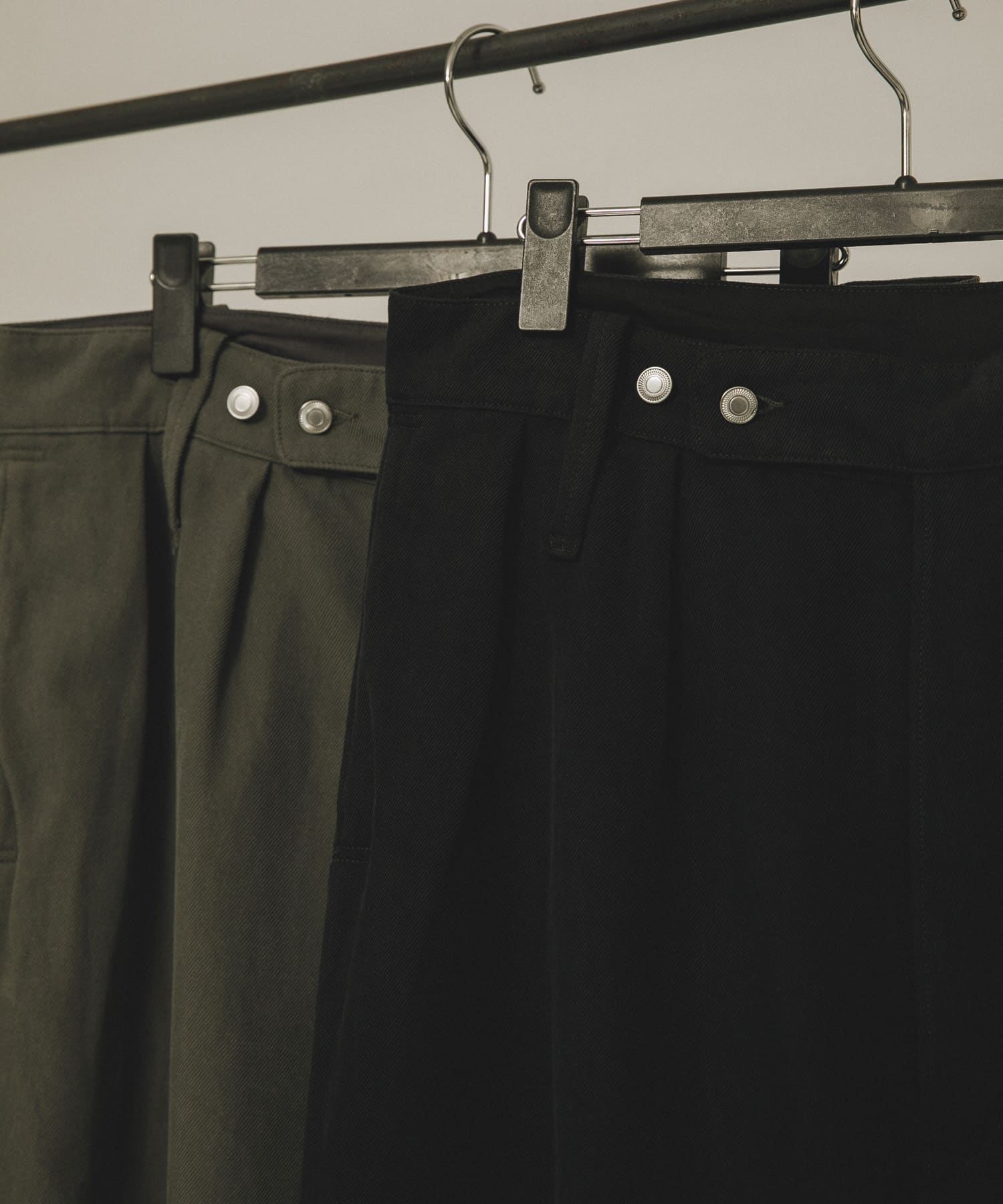 A PRESSE　WW2 British Army Trousers BLACK 1