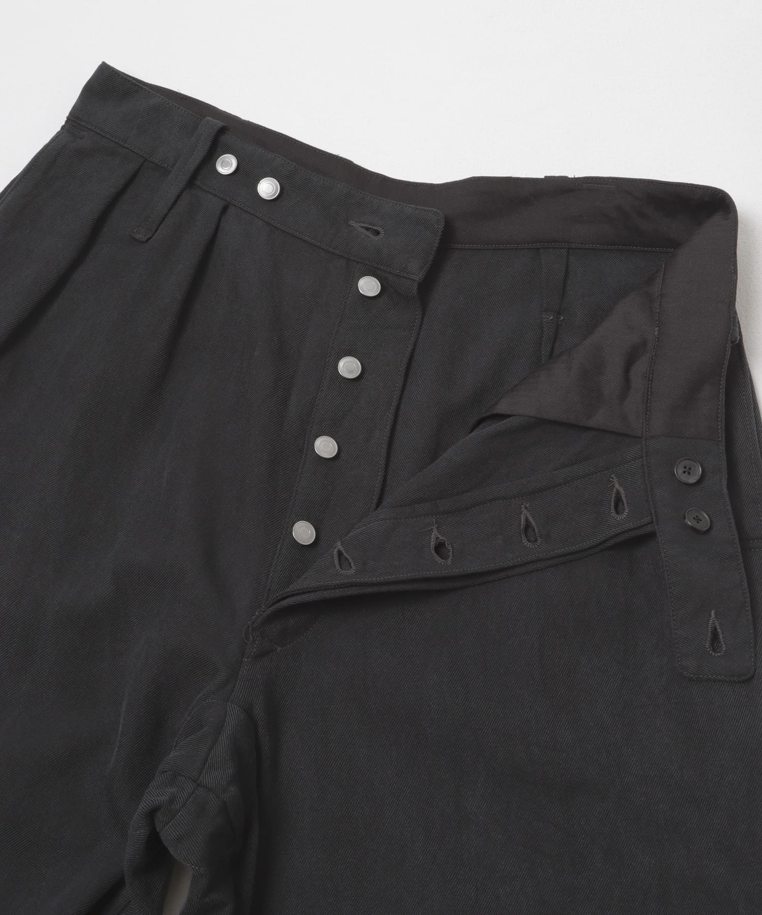 A PRESSE　WW2 British Army Trousers BLACK 1