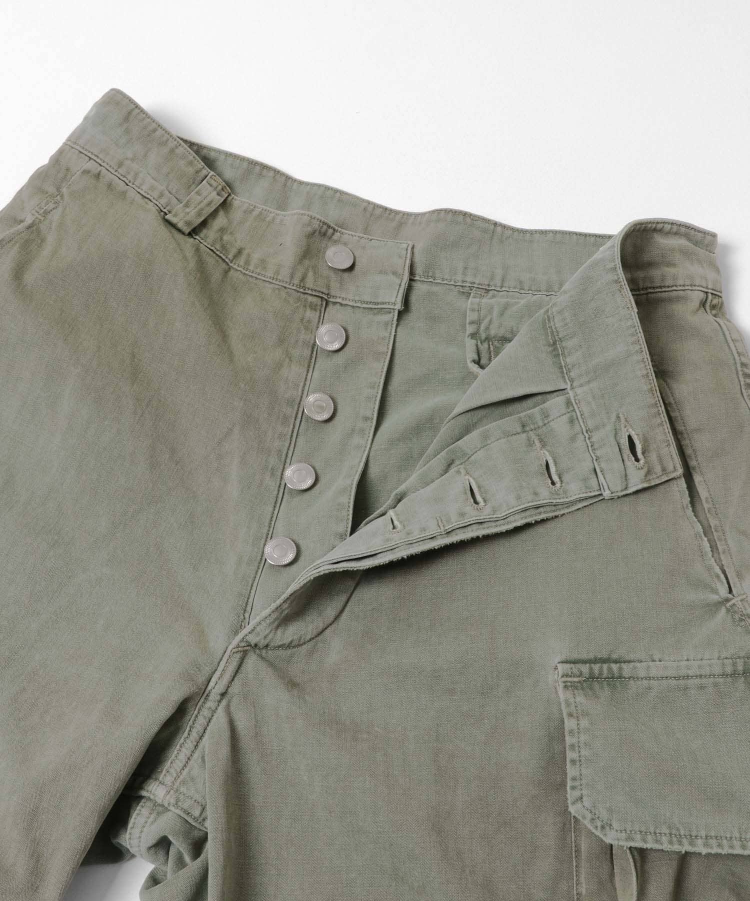 A PRESSE　Vintage FA HBT M-47 Pants SAGE 1