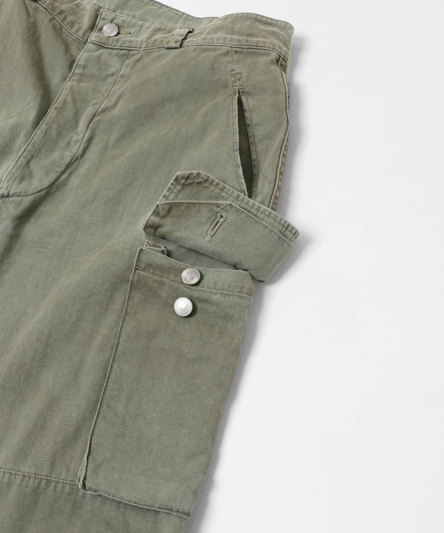 A PRESSE　Vintage FA HBT M-47 Pants SAGE 1