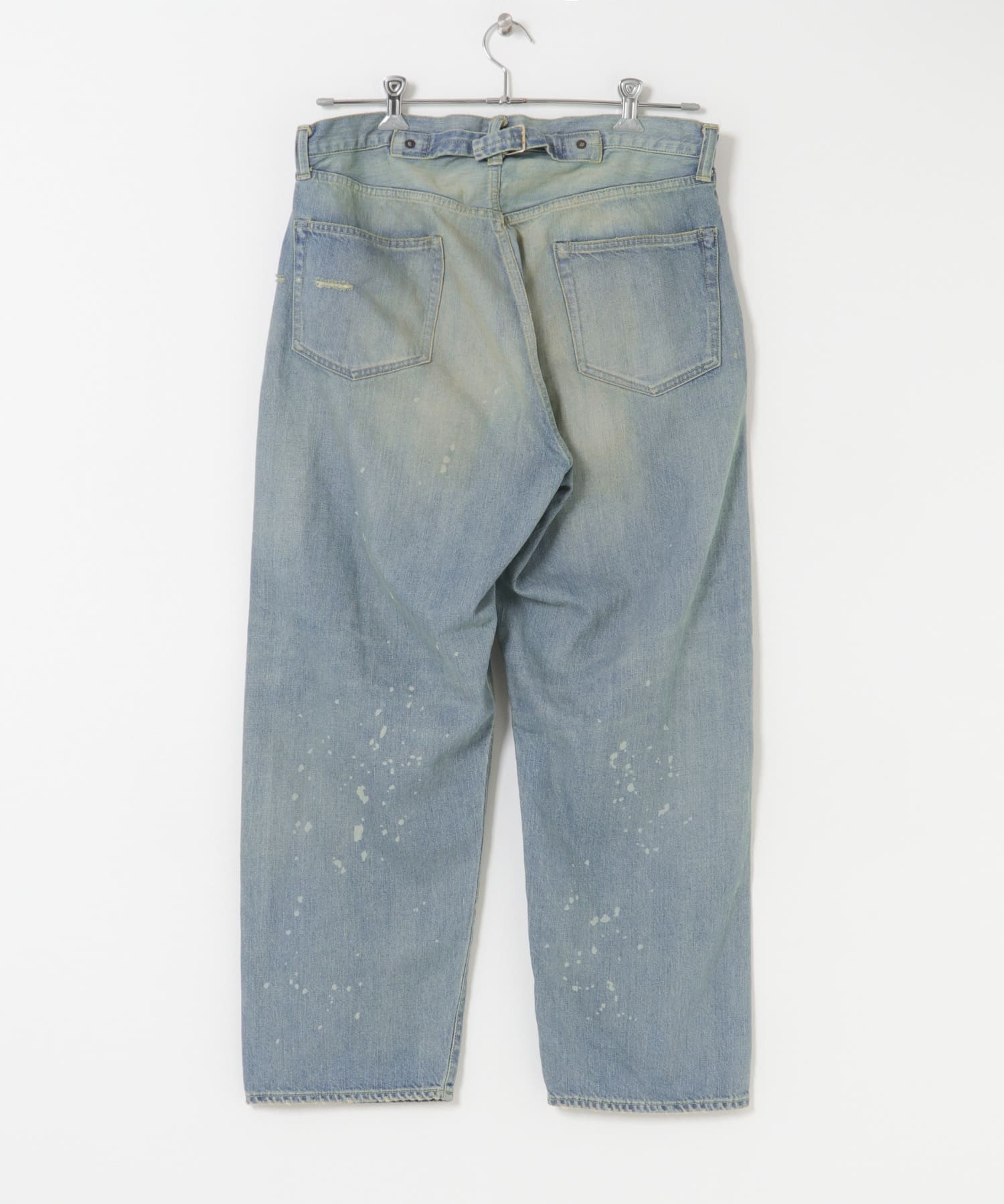 A PRESSE No.37 Washed Wide Denim Pants(30-30 BLEACH): ボトム