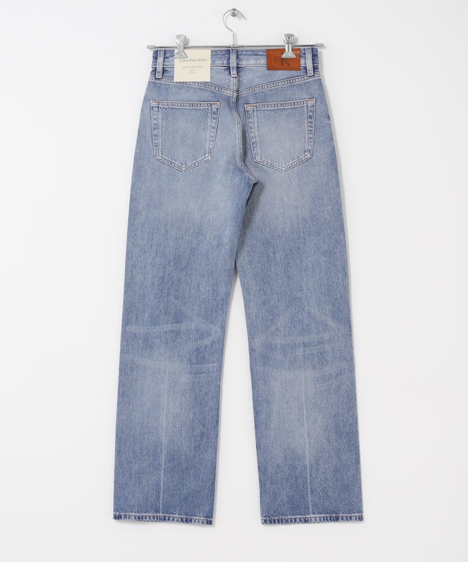 Calvin Klein W.90s STRAIGHT SILVERSTONE(25 SCL BLUE): ボトム