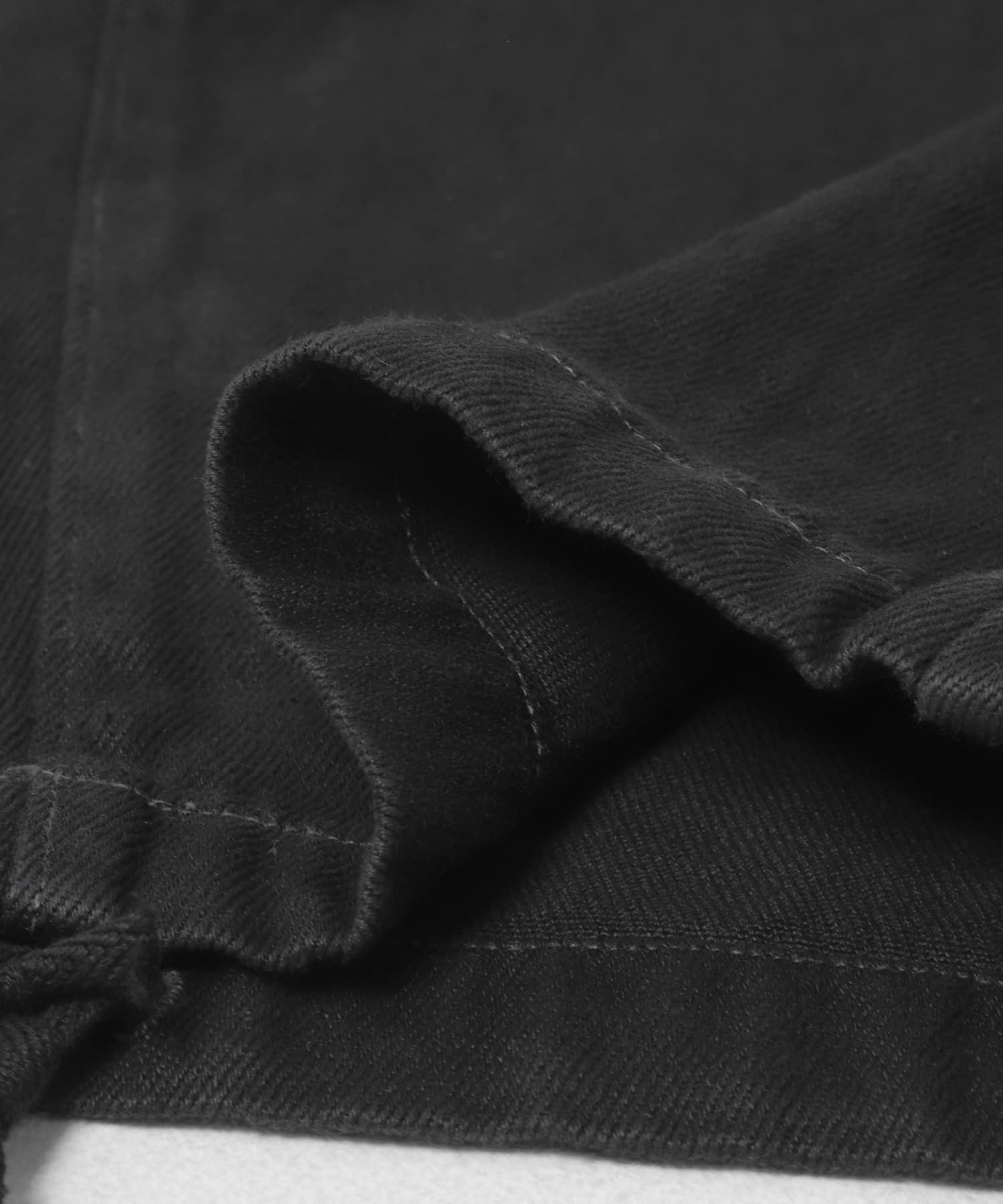 SANMONT　リネンワークパンツ BLACK 2