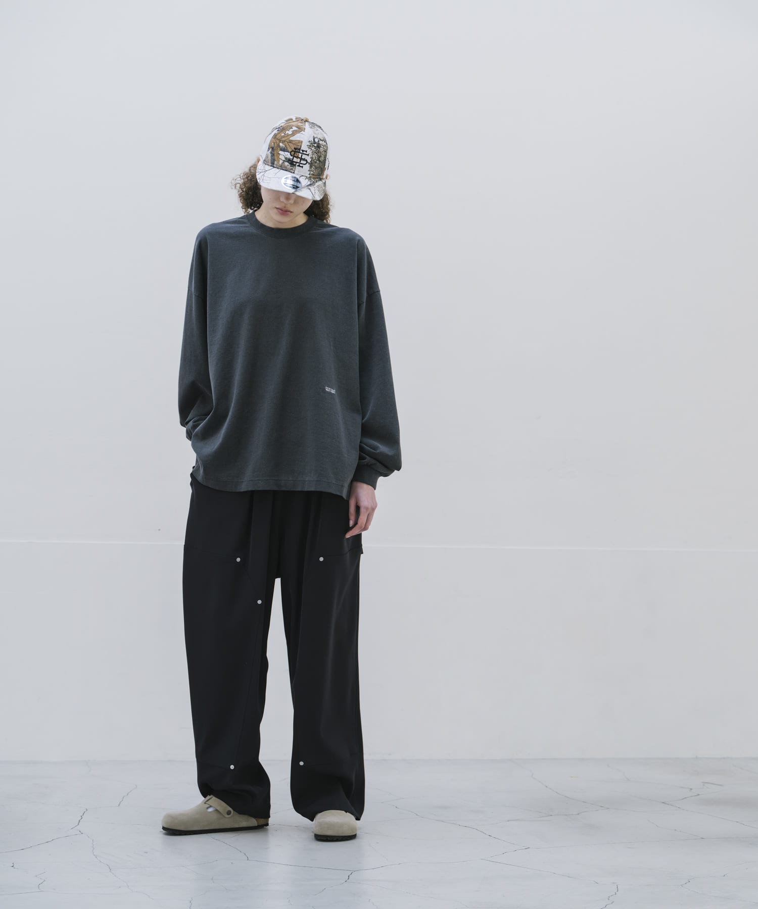 SEE SEE　DOUBLE KNEE PANTS BLACK M