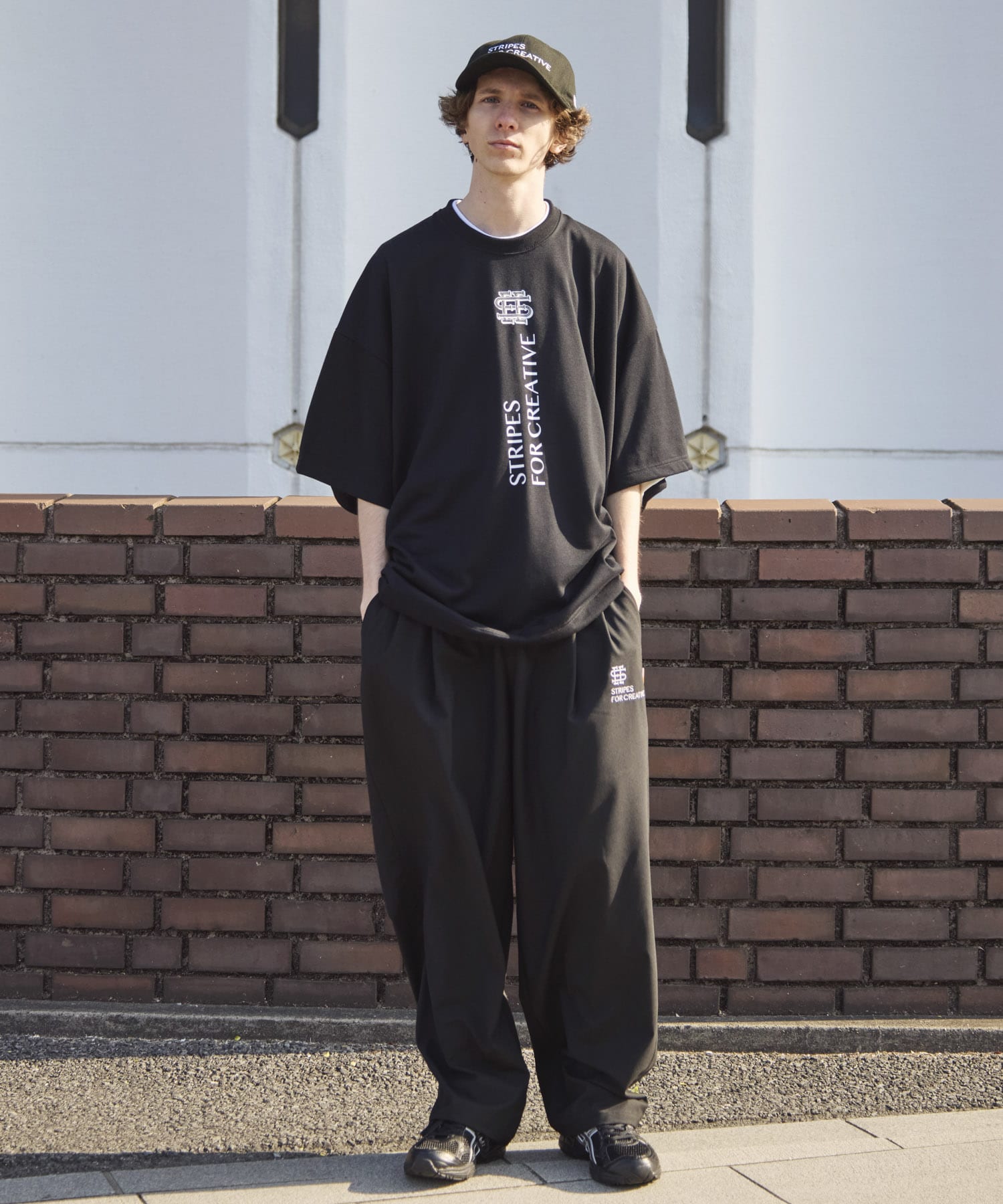 SEE SEE×S.F.C TWO TUCK PANTS（WOOLTORO）(M BLACK): ボトム｜URBAN