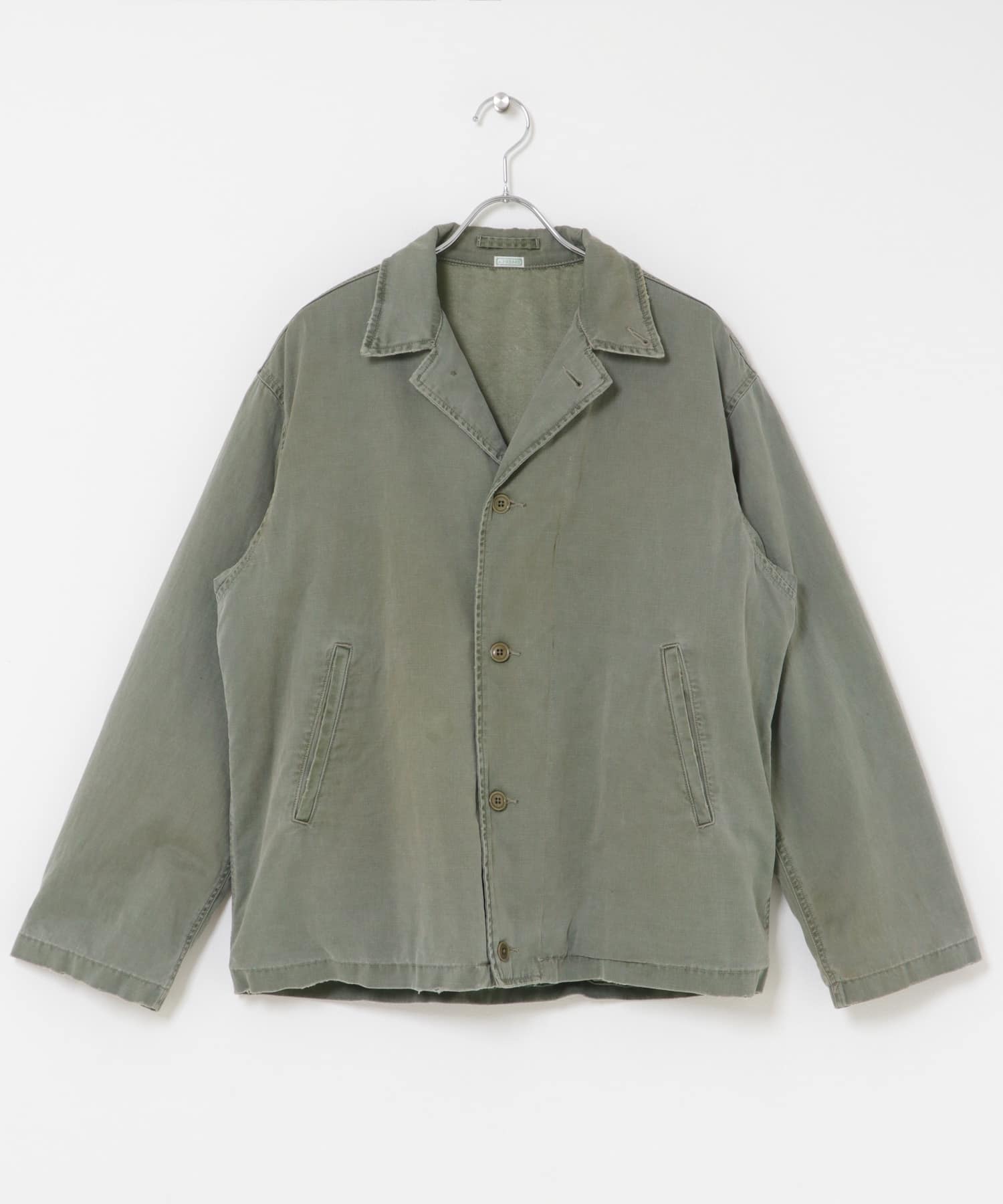 A PRESSE Vintage Black Chambray Work Jacket(2 BLACK): アウター