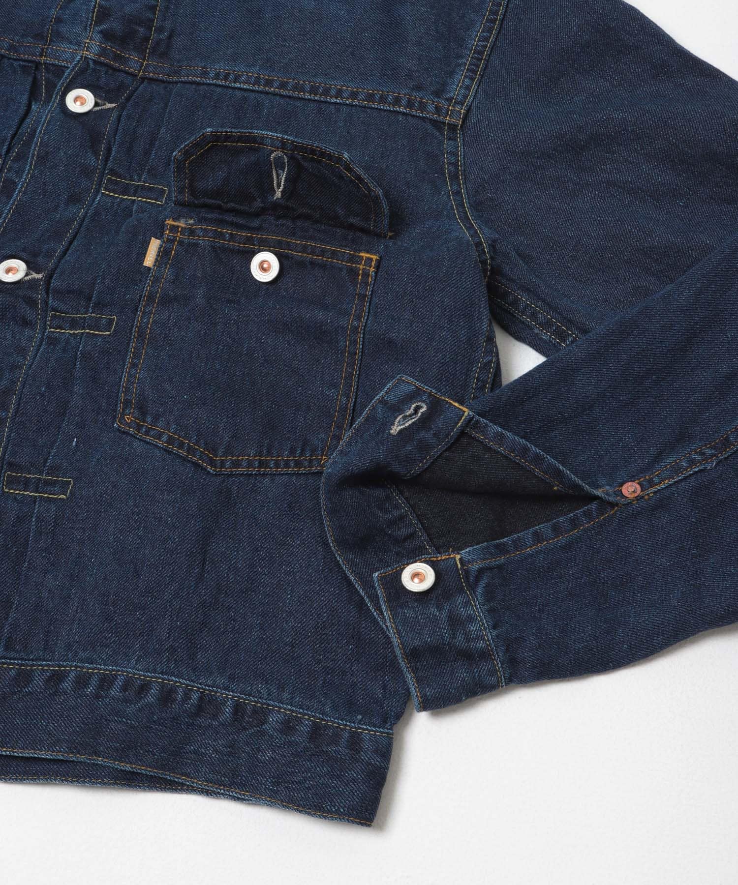 HERILL　LinenDenim XXJacket Vintage w 2