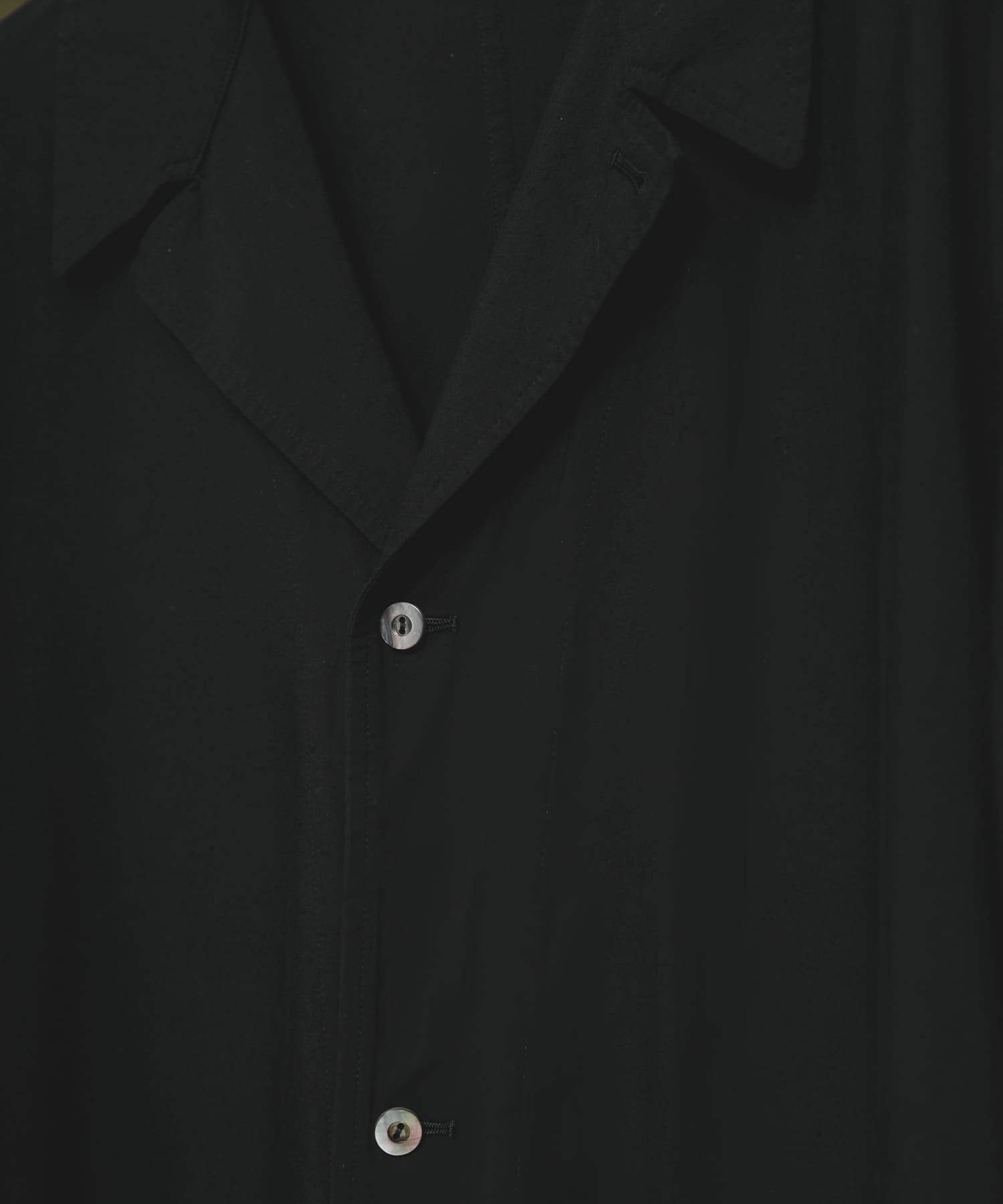 HERILL　Silkcotton nep Workjacket Black 2