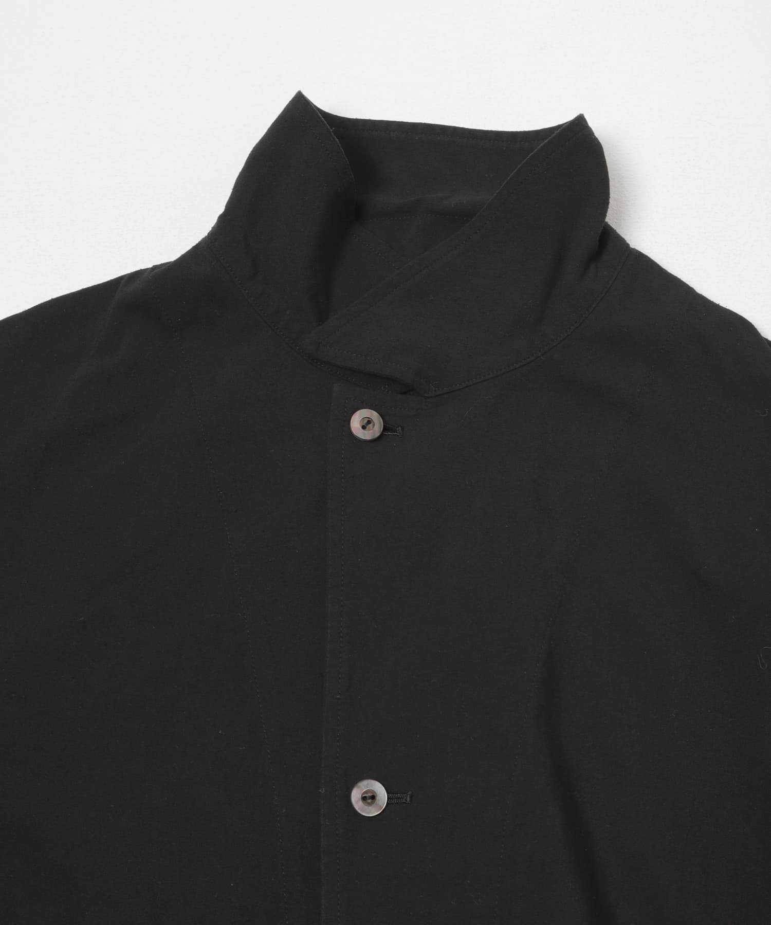 HERILL　Silkcotton nep Workjacket Black 2