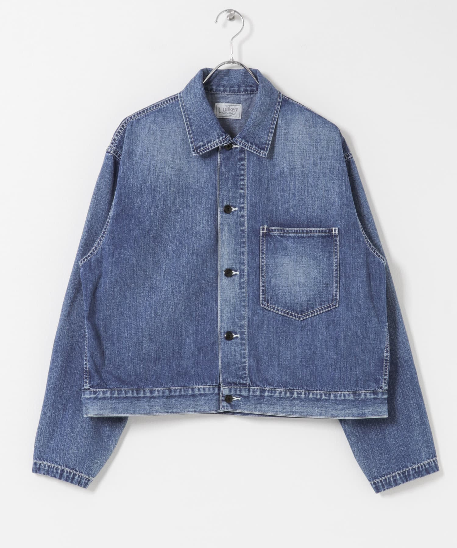 Unlikely　Navy Utility Jacket Indigo M