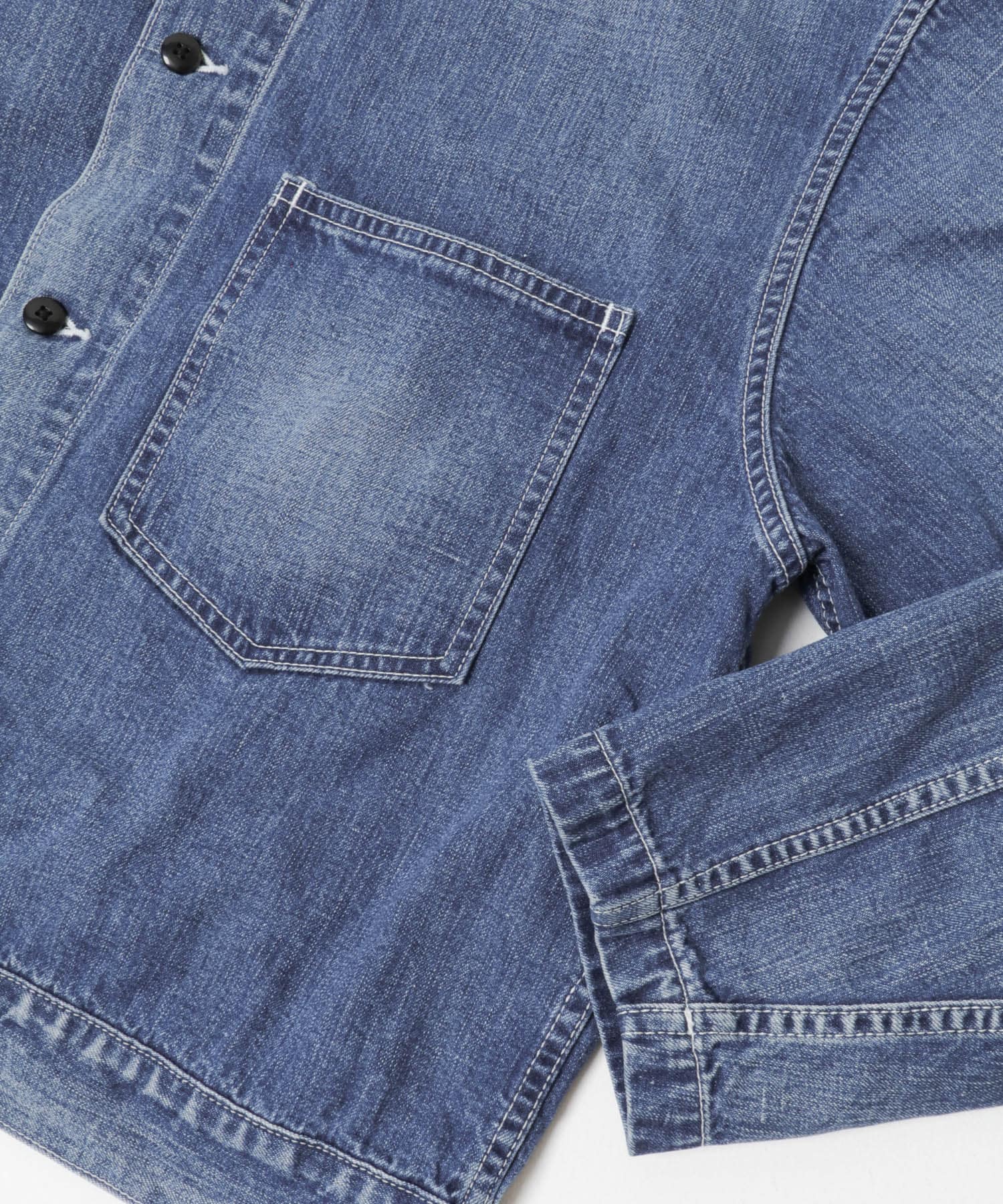 Unlikely　Navy Utility Jacket Indigo M