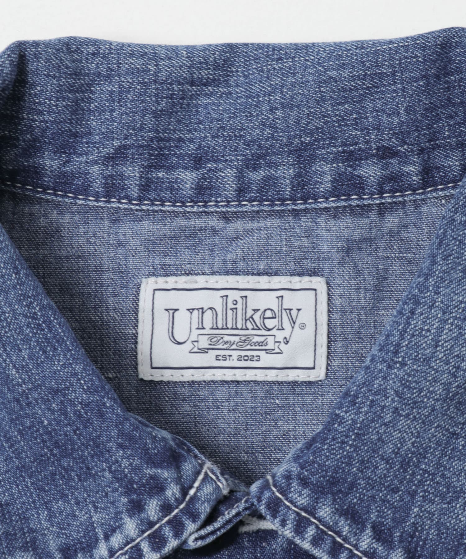 Unlikely　Navy Utility Jacket Indigo M
