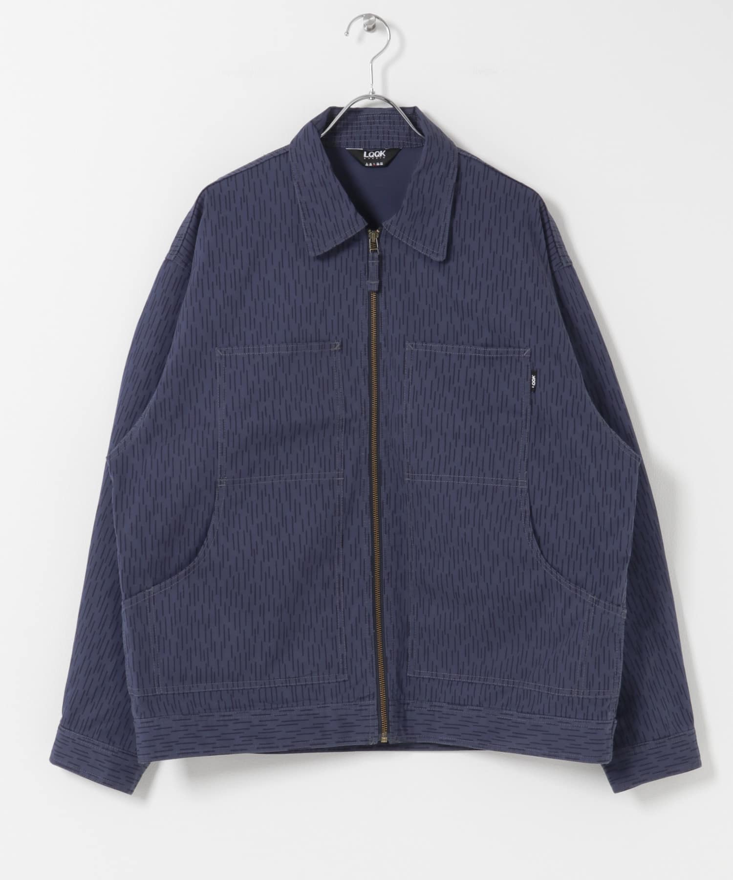 LQQK Studio　MP JACKET NAVY CAMO L