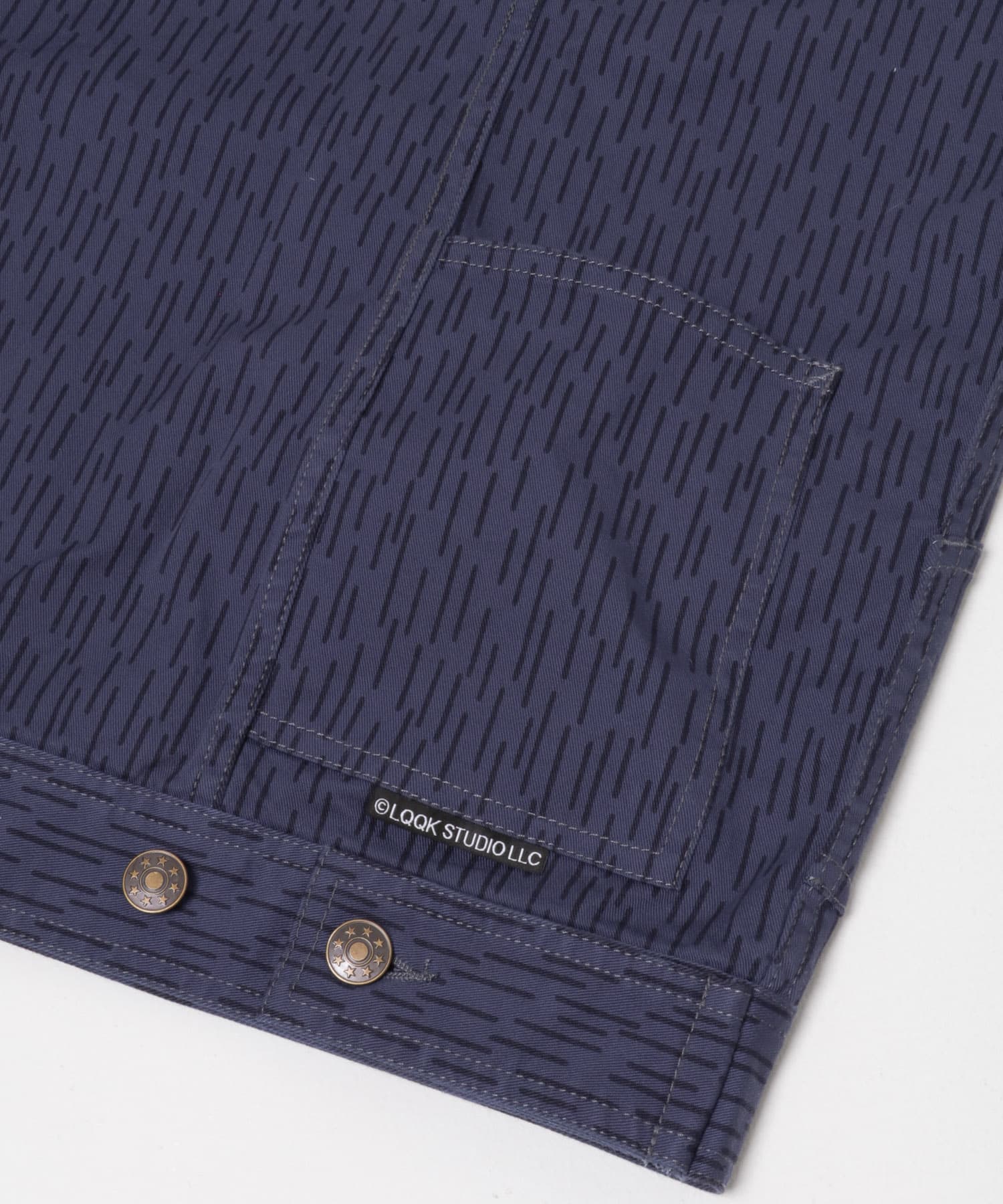 LQQK Studio　MP JACKET NAVY CAMO L