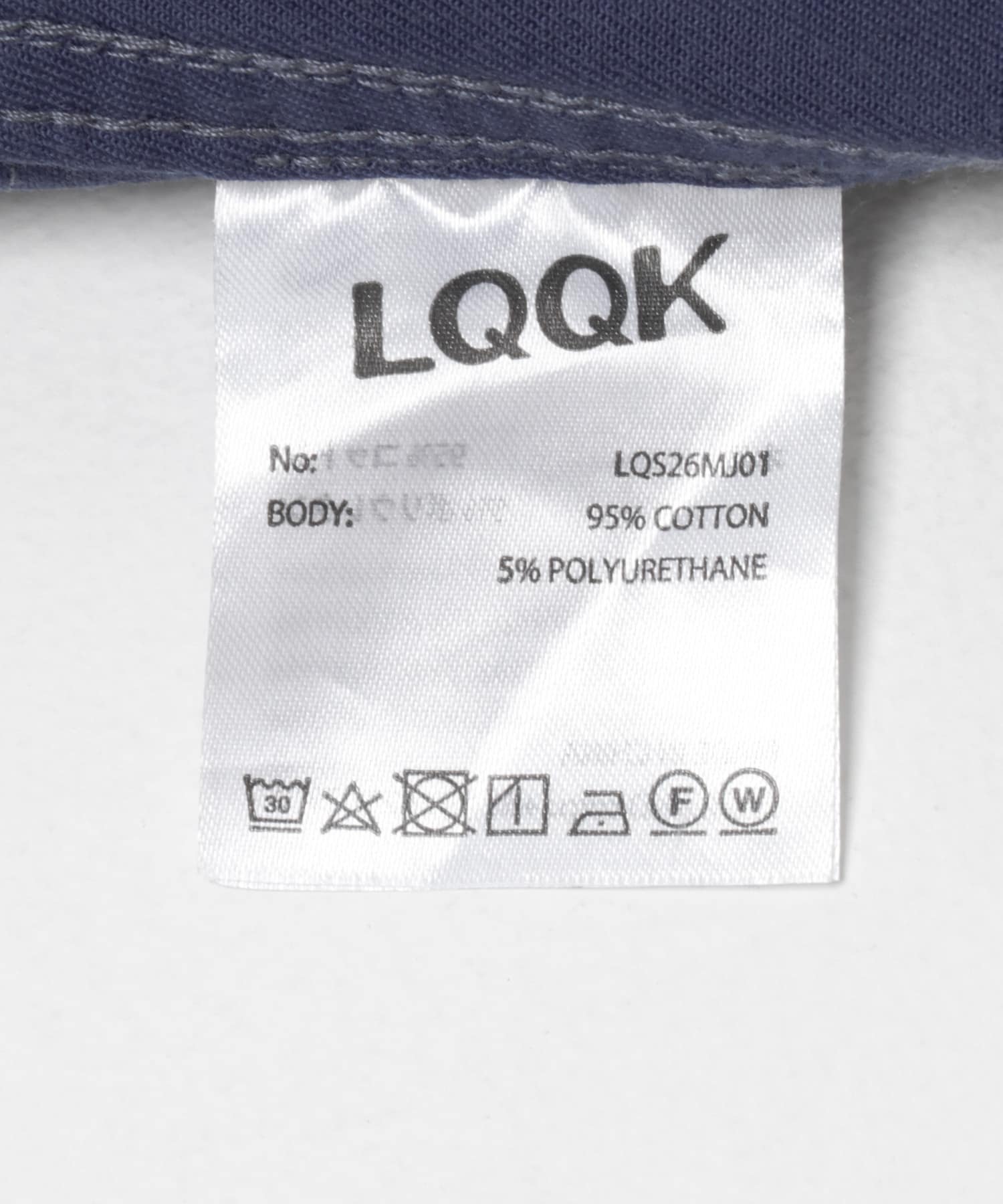 LQQK Studio　MP JACKET NAVY CAMO XL