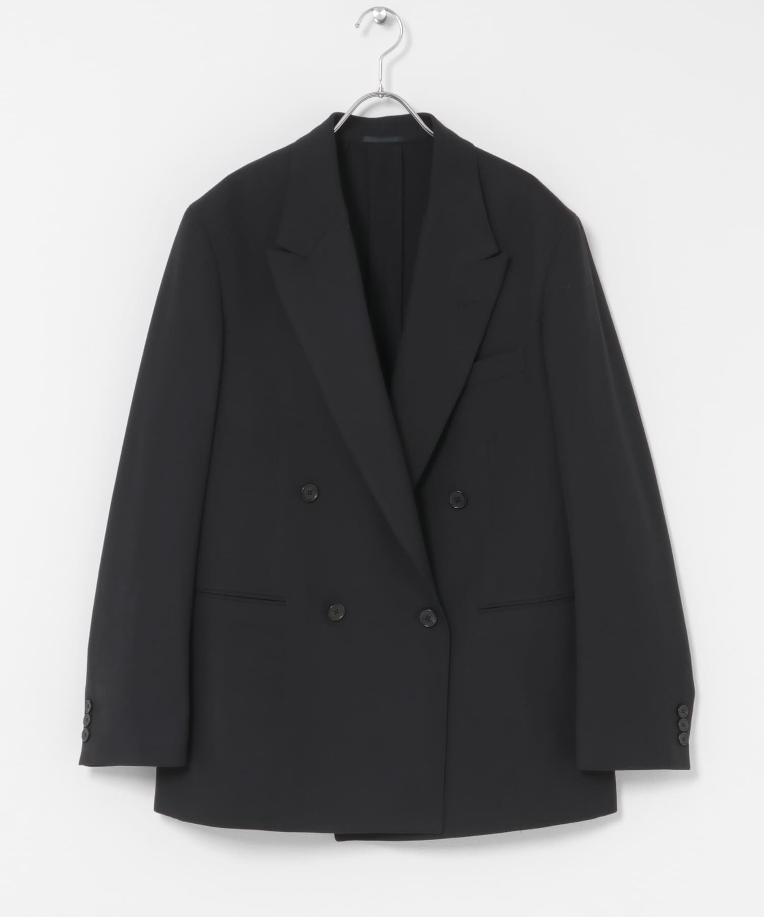 A PRESSE　Wool Double Breasted Jacket