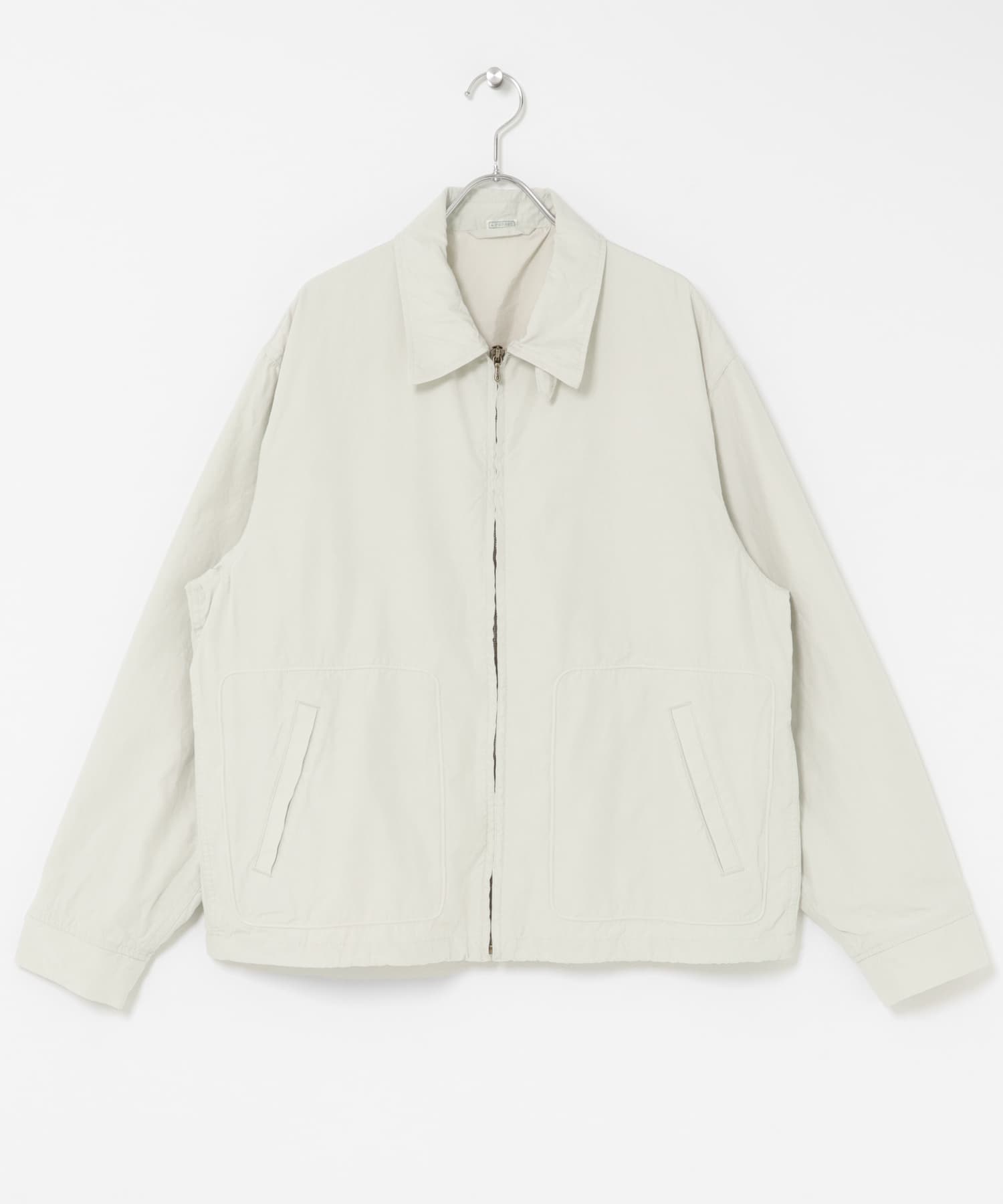 A PRESSE　Cotton Silk Back Gabardine Coach Jacket