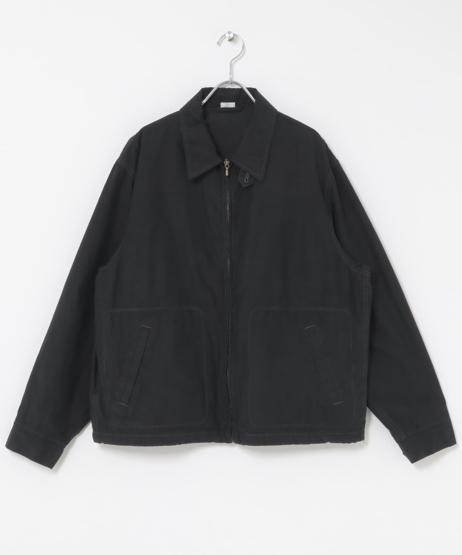 A PRESSE　Cotton Silk Back Gabardine Coach Jacket