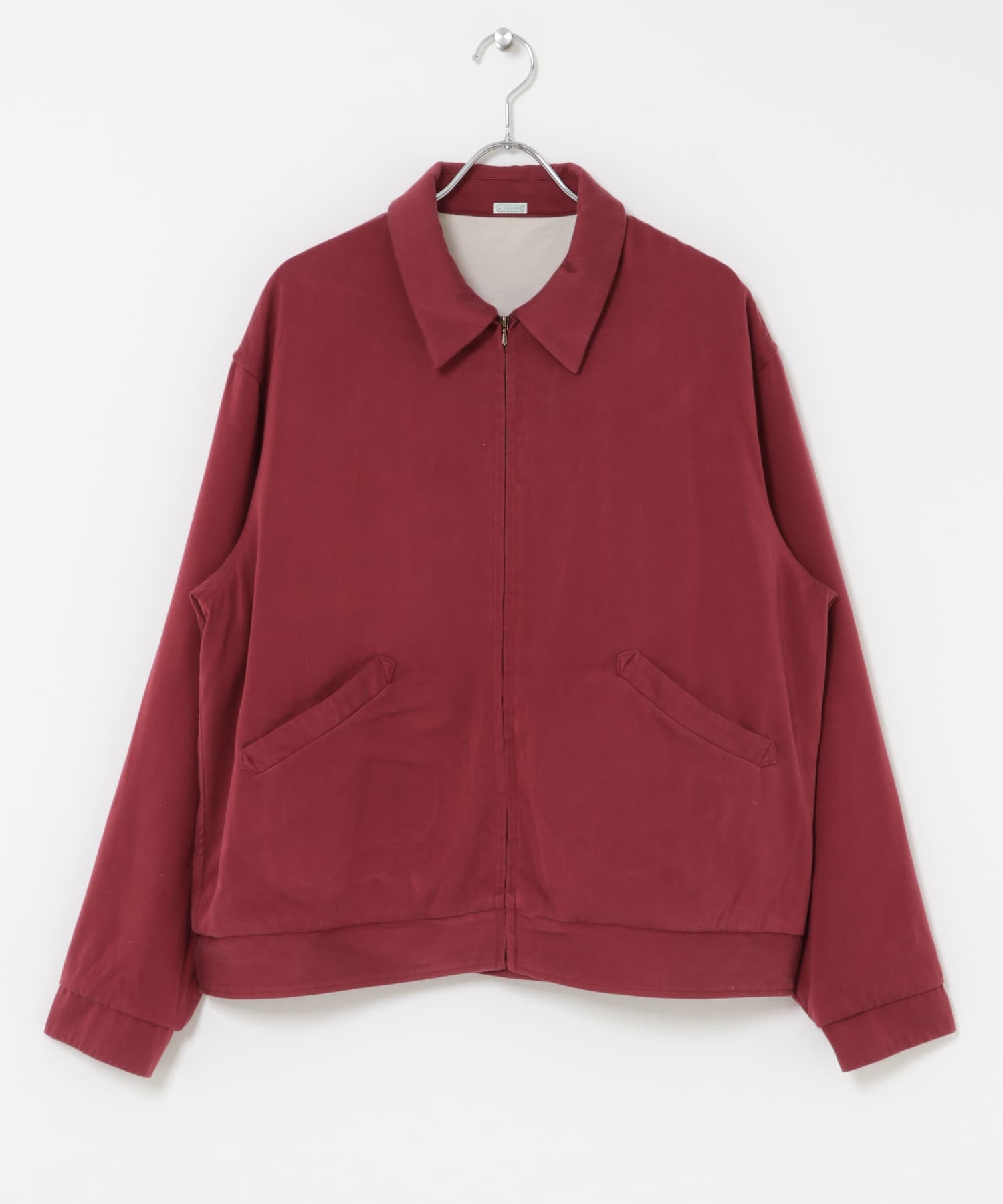 A PRESSE　Washed Silk Rayon Gabardine Jacket