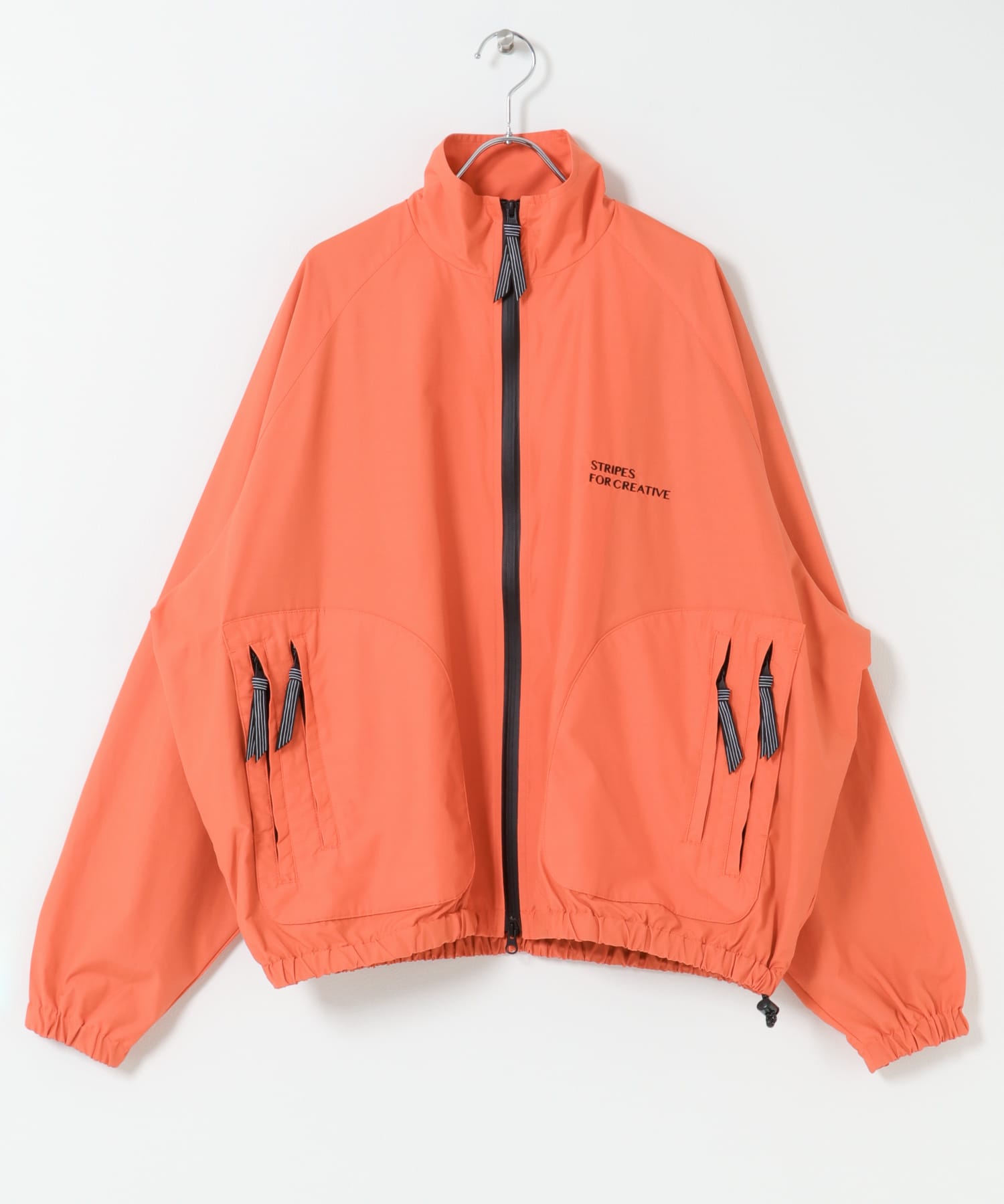 SFC　ZIP NYLON SPORTY JACKET ORANGE M