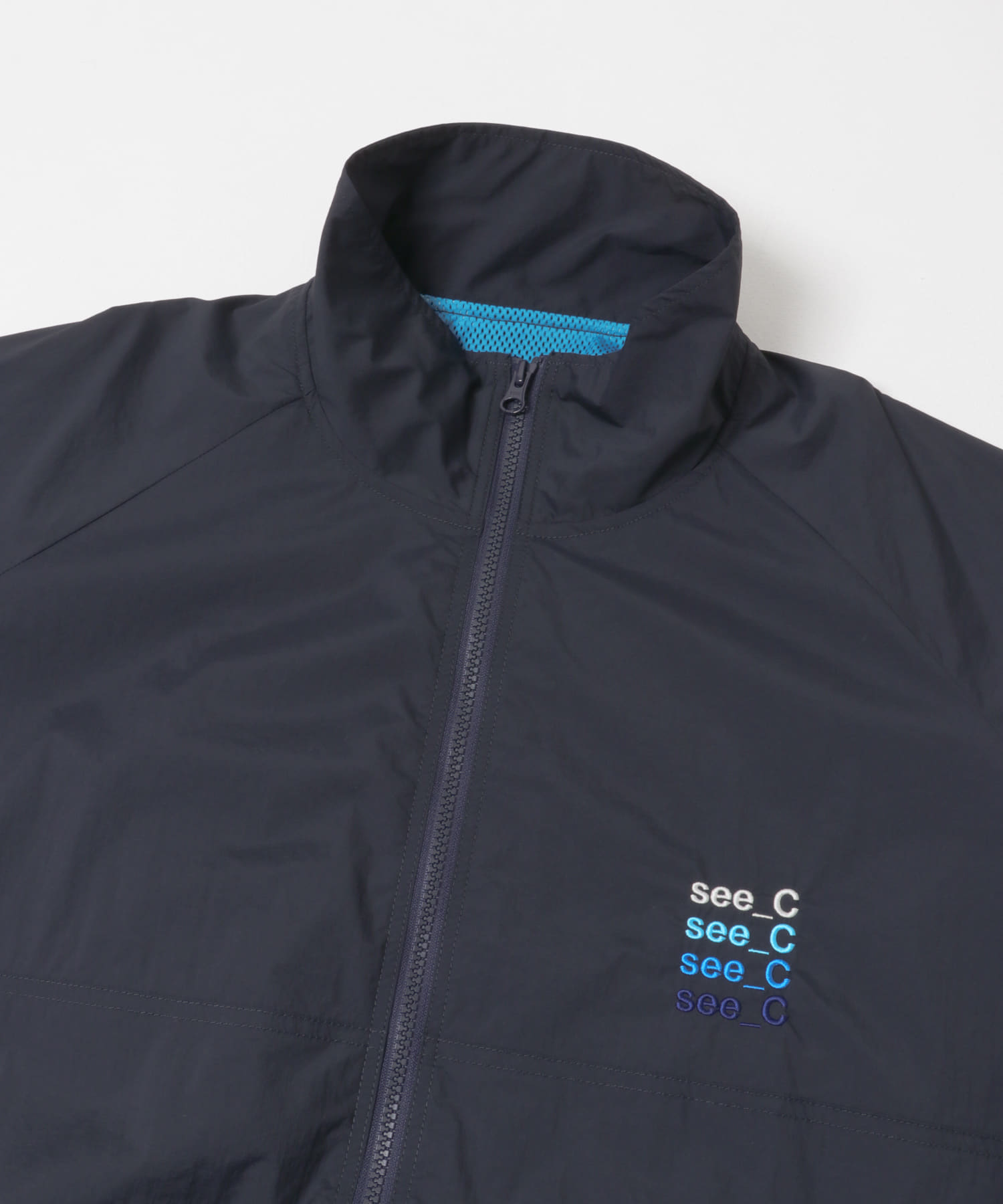 SEE SEE　WINDBREAKER JACKET NAVY M