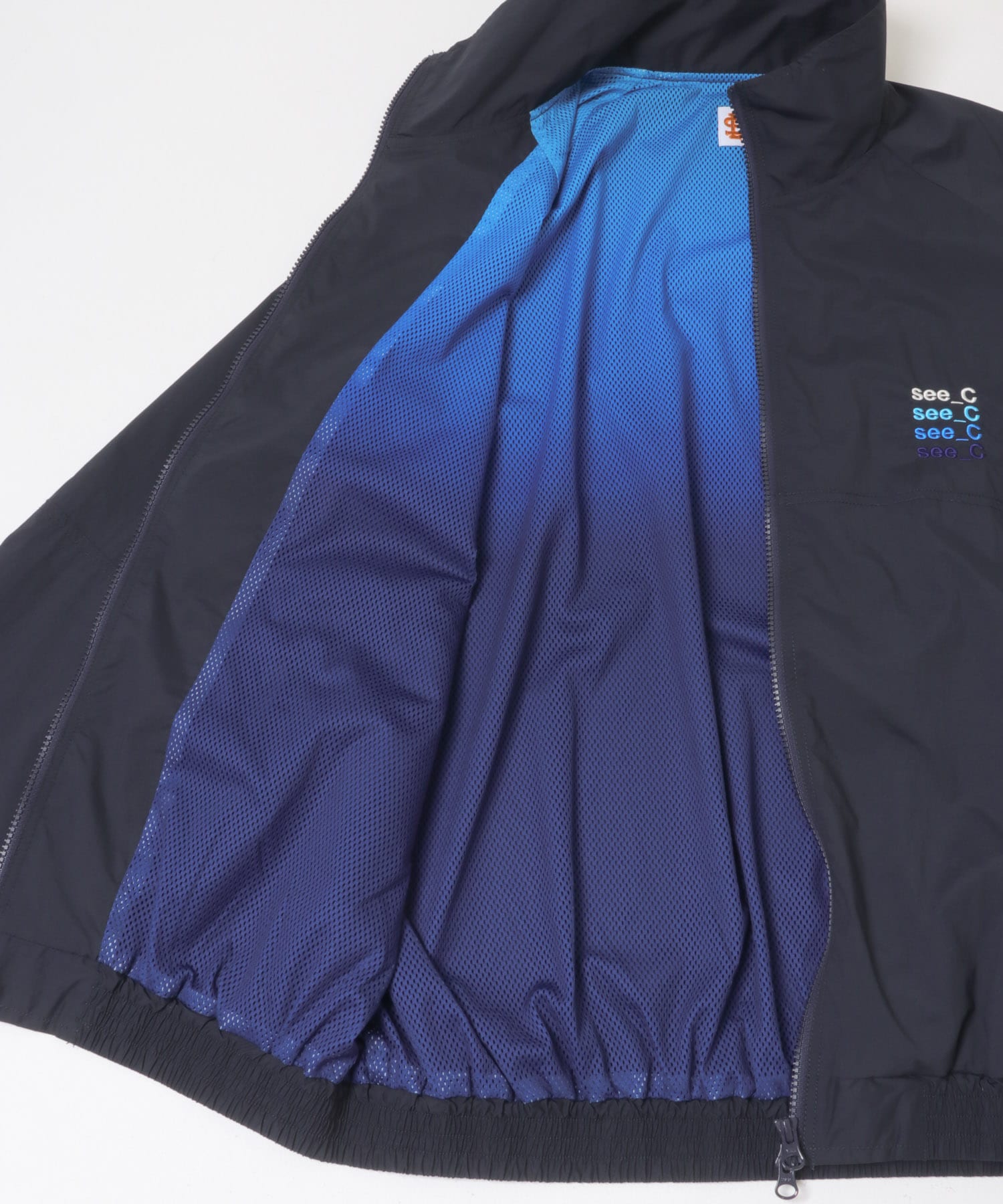 SEE SEE　WINDBREAKER JACKET NAVY M
