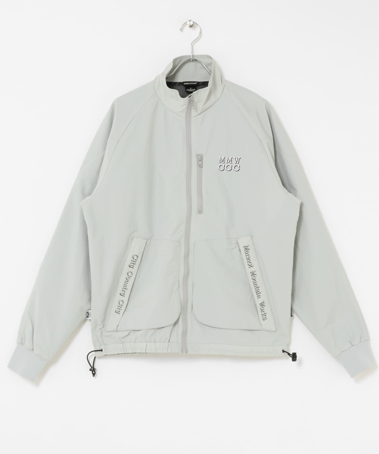 CITY COUNTRY CITY×Marmot　FEEL UP JACKET_PERTEX GRAY L