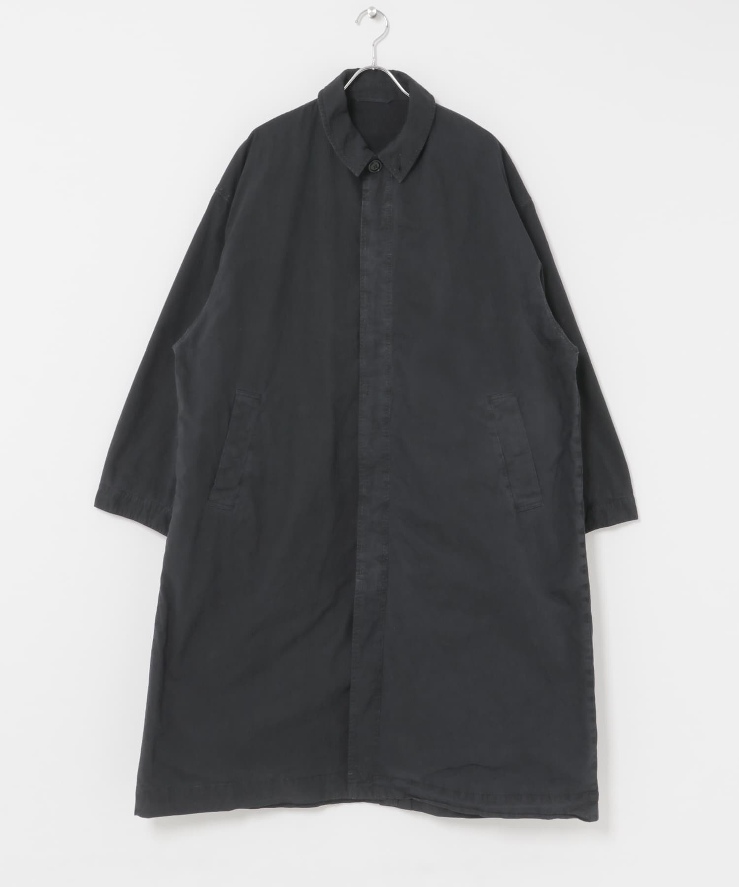 SANMONT　ロングオーバーコート DARKNAVY 2