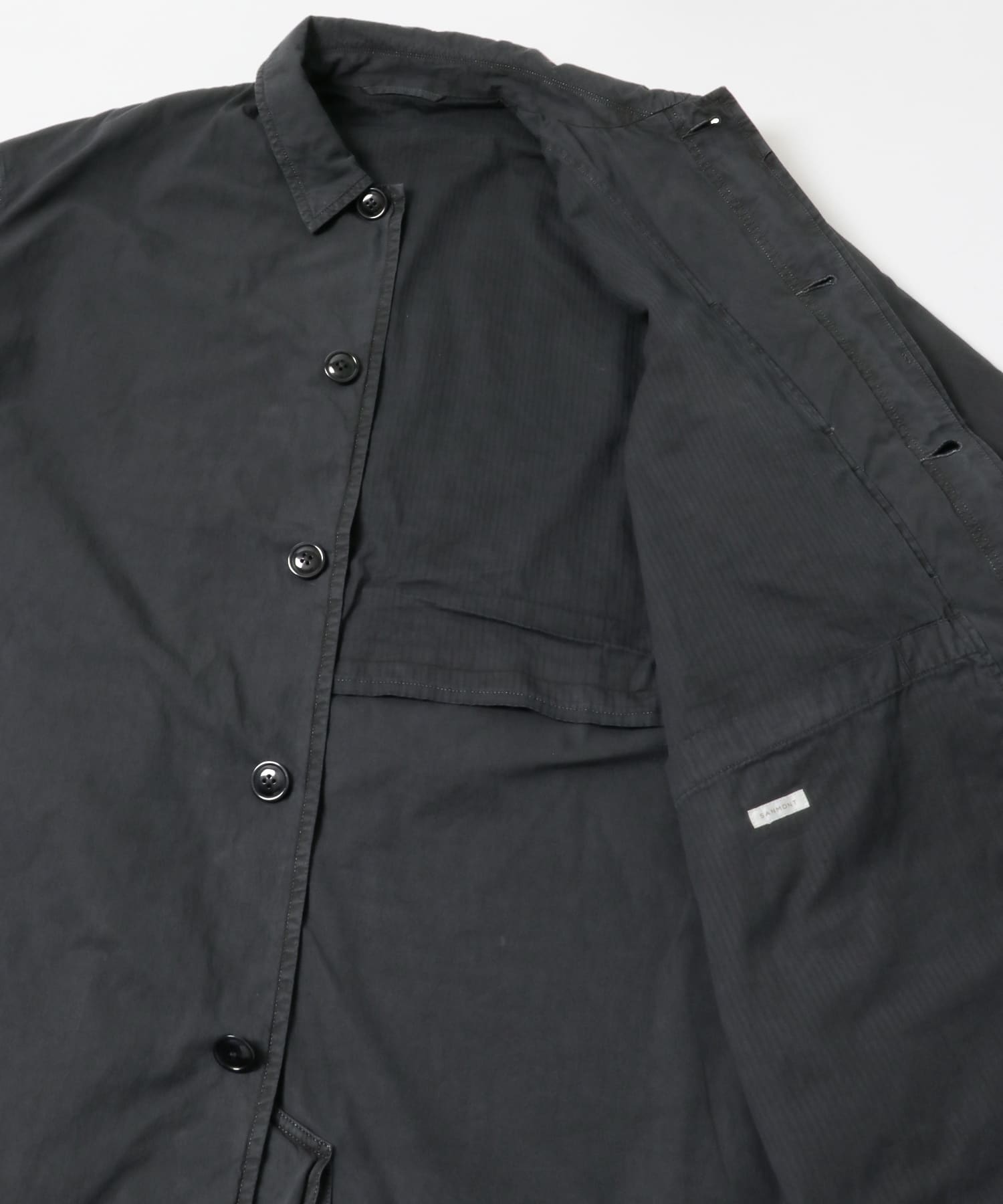 SANMONT　ロングオーバーコート DARKNAVY 2