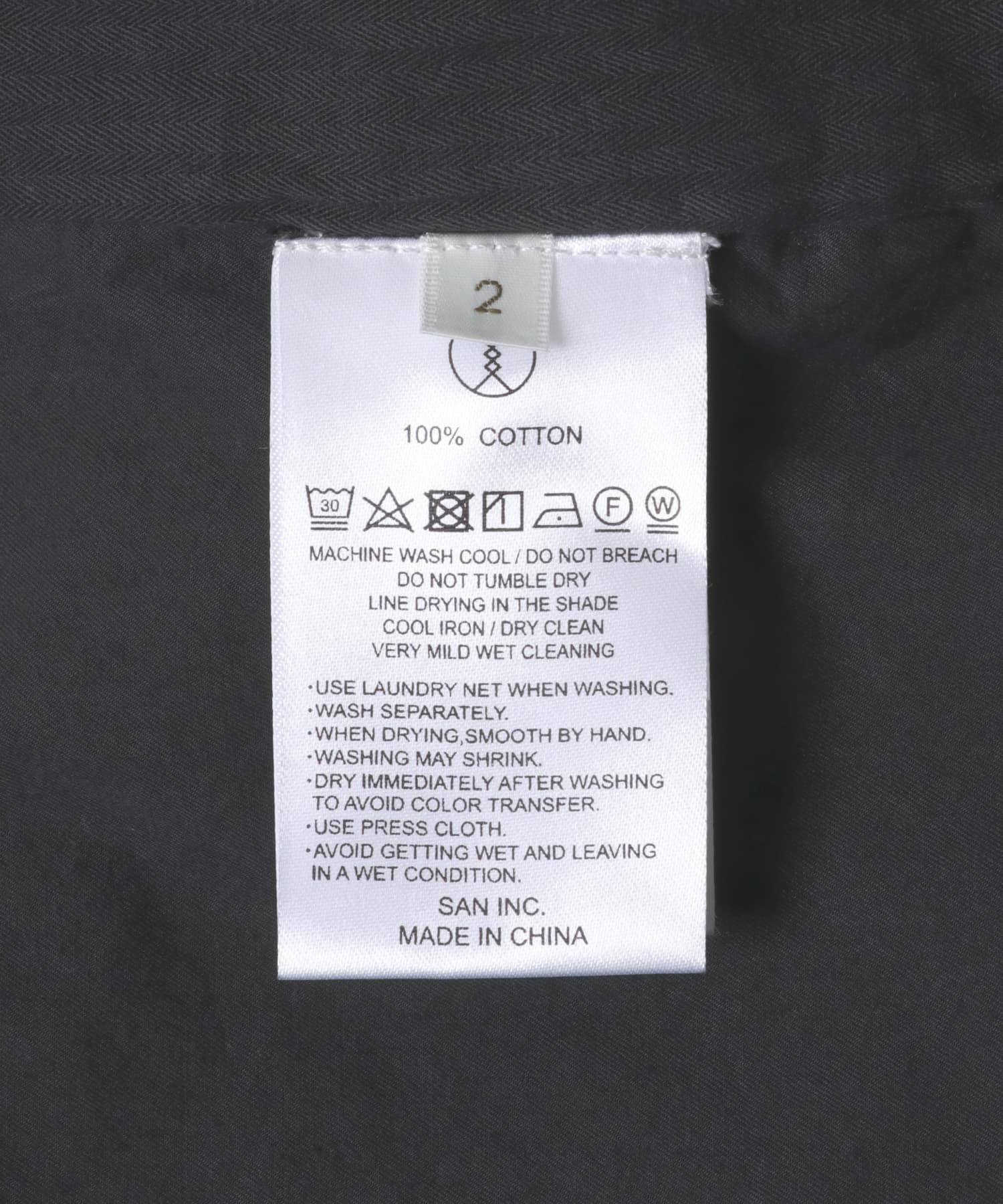 SANMONT　ロングオーバーコート DARKNAVY 3