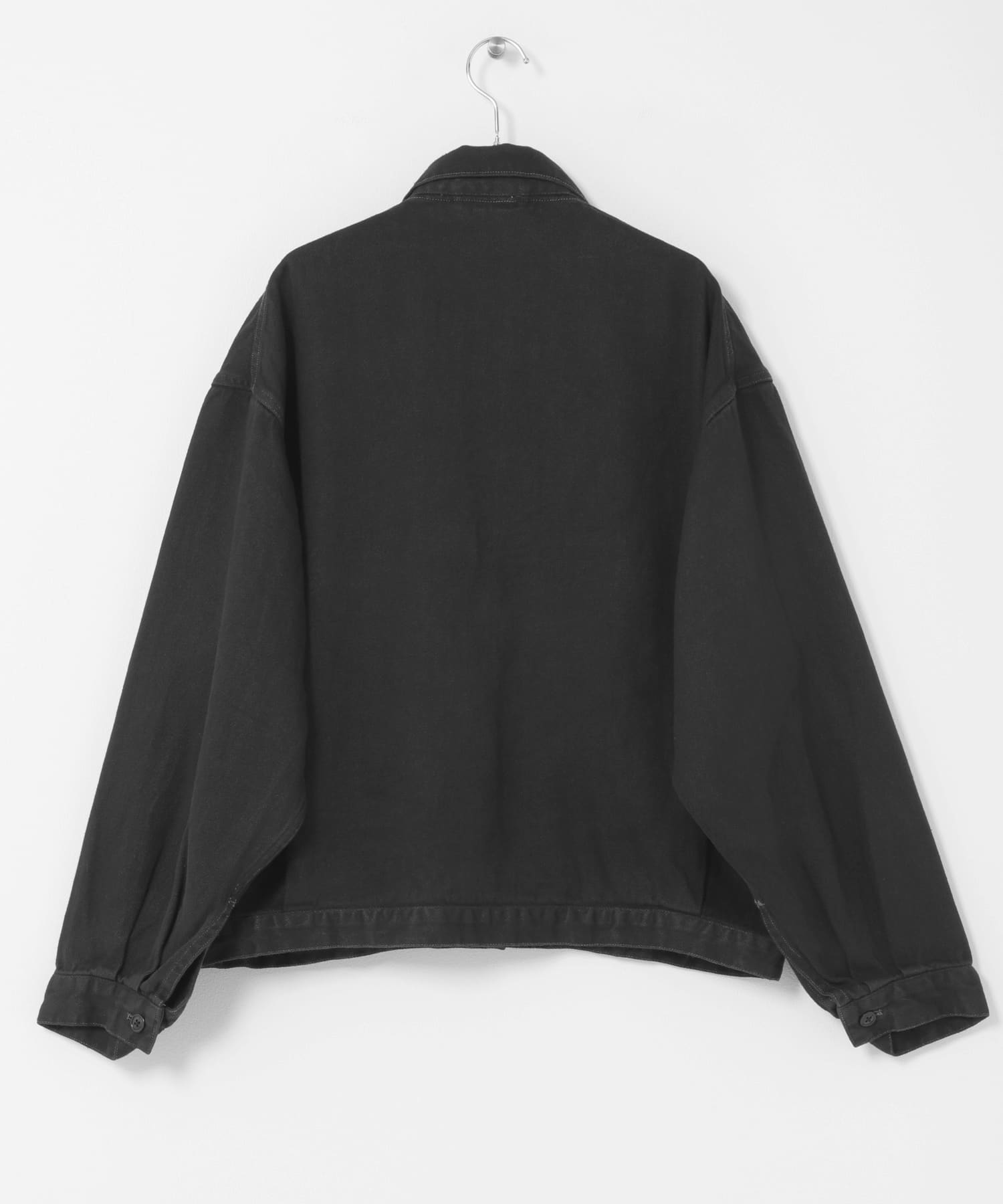 SANMONT　リネンワークジャケット BLACK 2