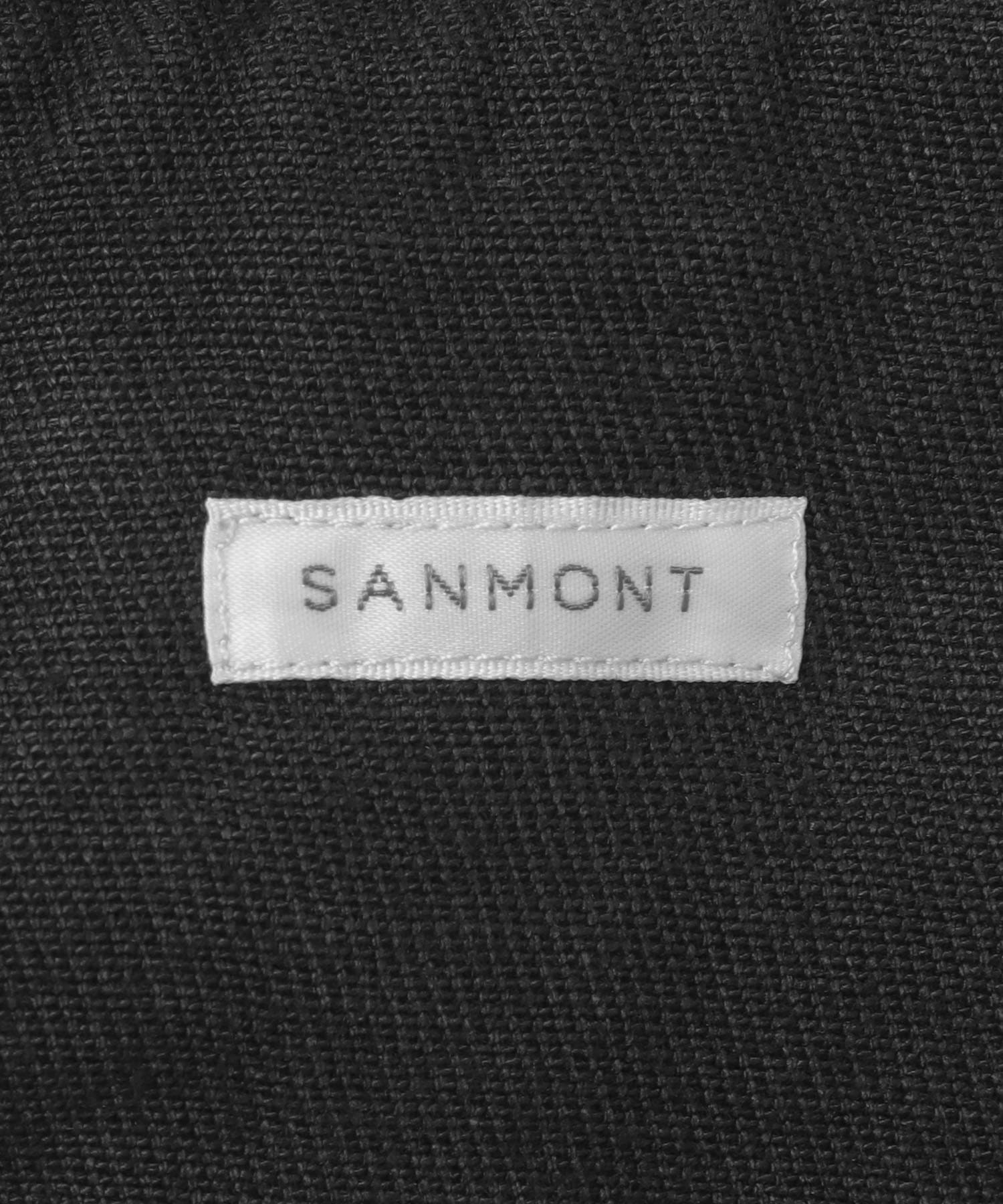 SANMONT　リネンワークジャケット BLACK 2