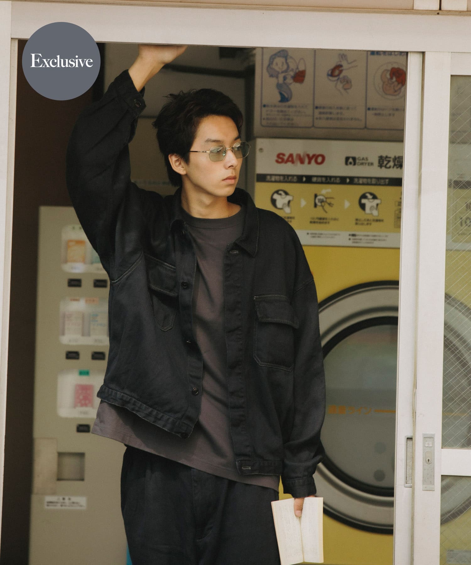 『別注』SANMONT×URBS　リネンワークジャケット