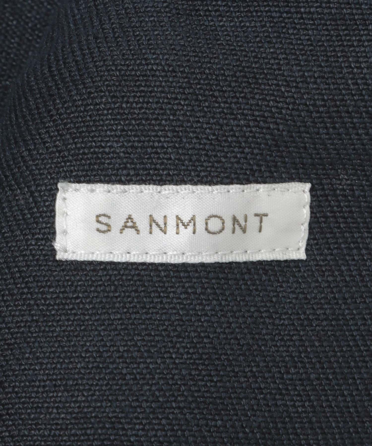 『別注』SANMONT×URBS　リネンワークジャケット DARKNAVY 2