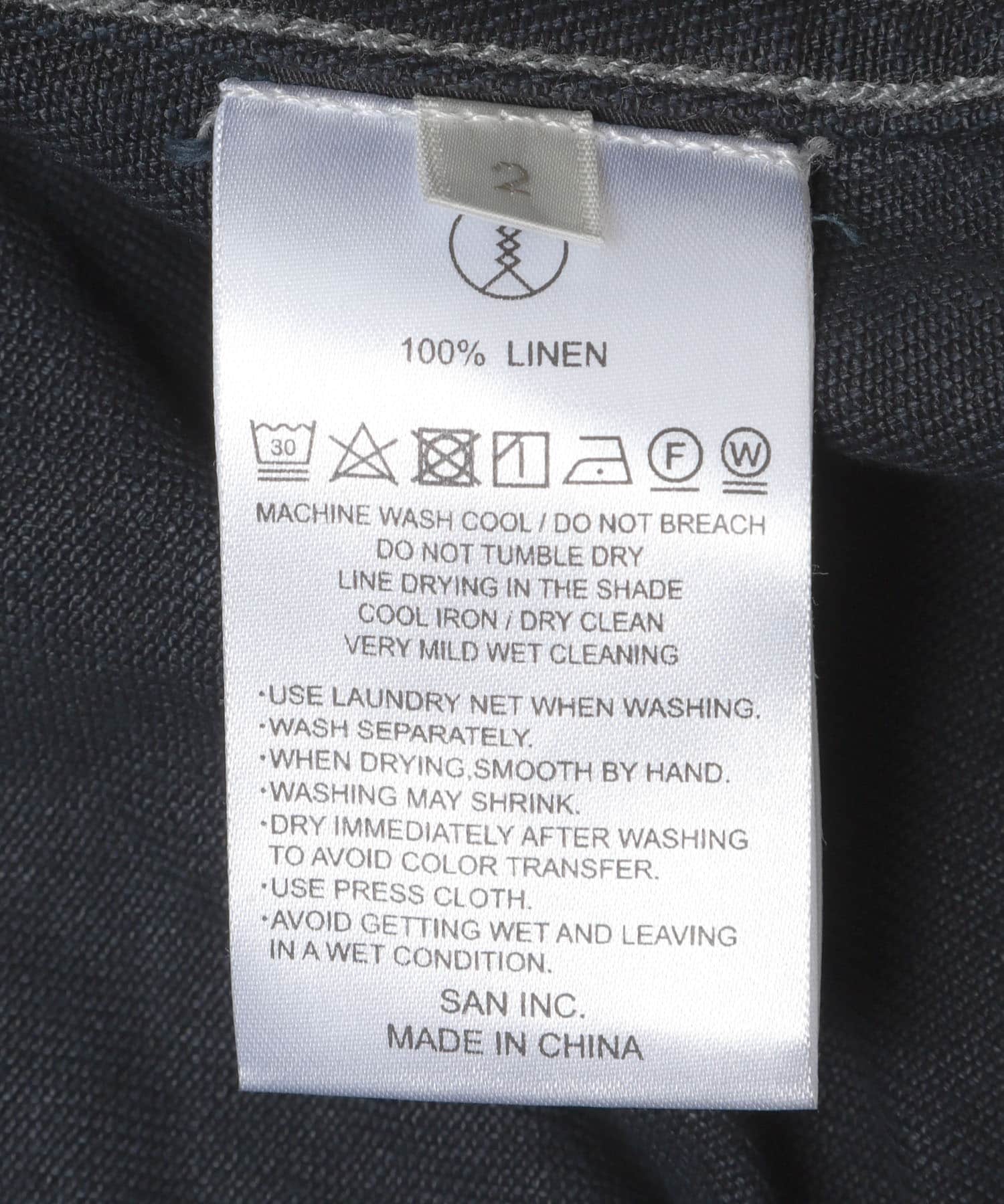 『別注』SANMONT×URBS　リネンワークジャケット DARKNAVY 3