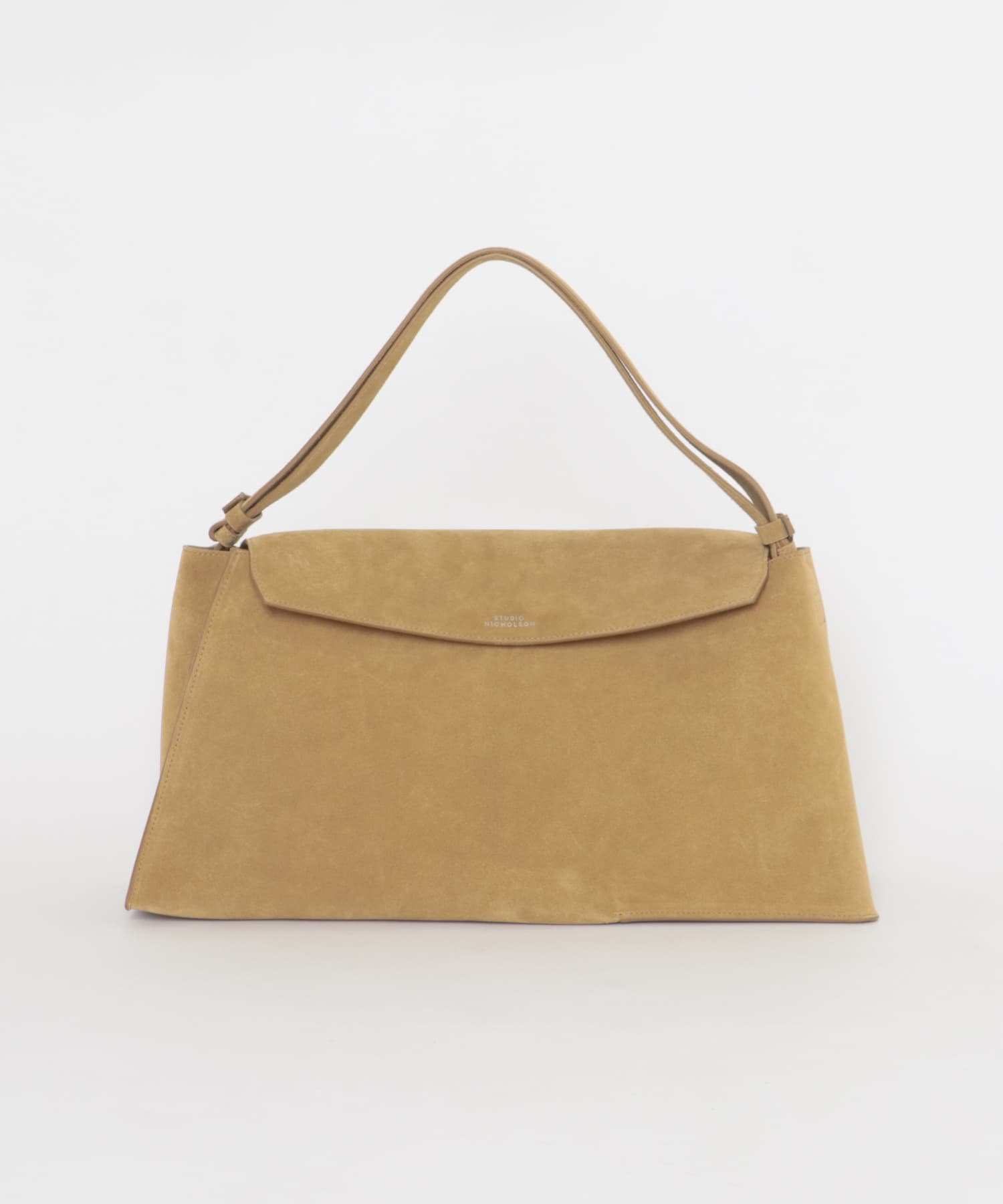 STUDIO NICHOLSON　THE FOLDED SHOULDER BAG CUOIO Free