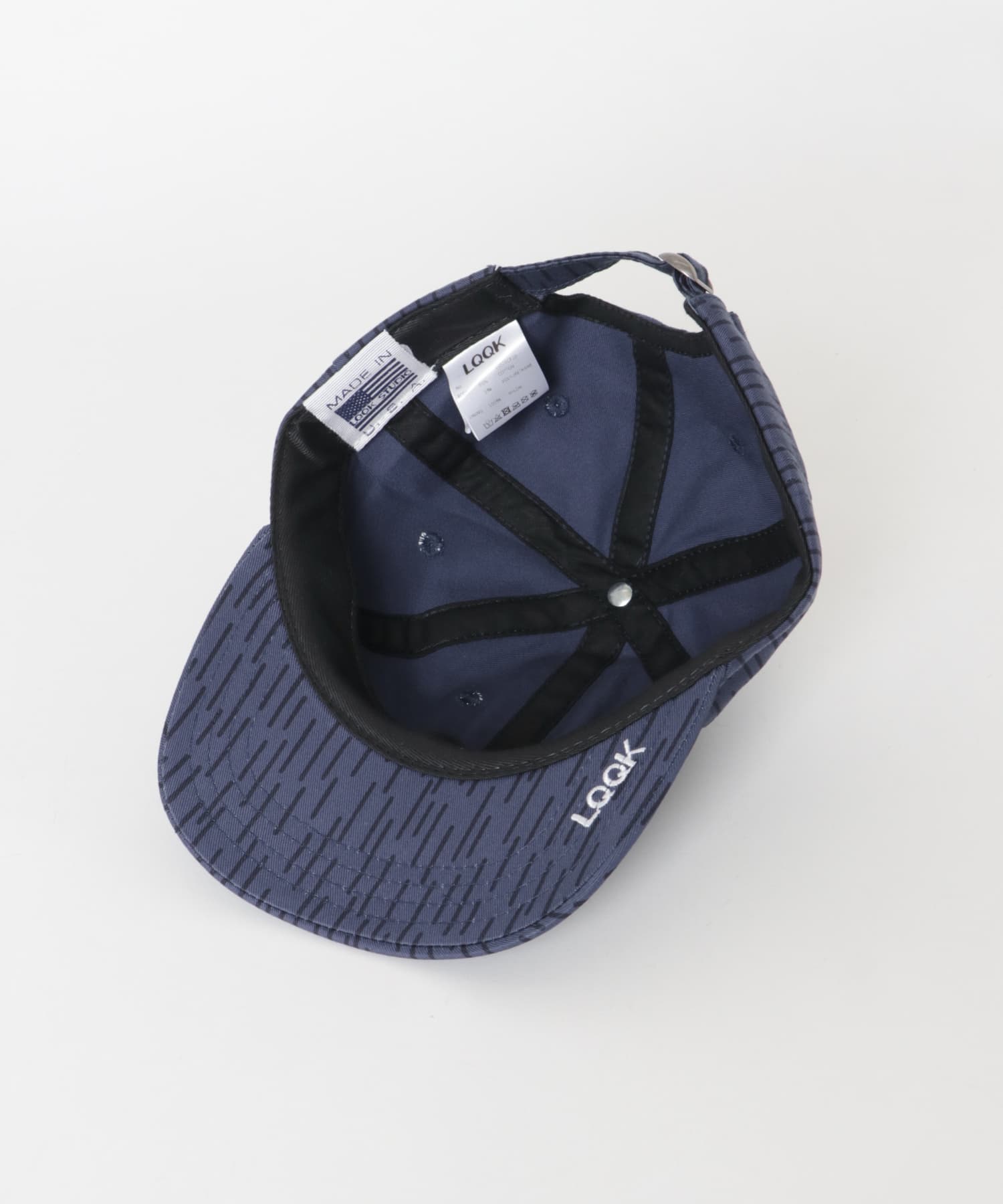 LQQK Studio　RAIN CAMO HAT NAVY CAMO Free