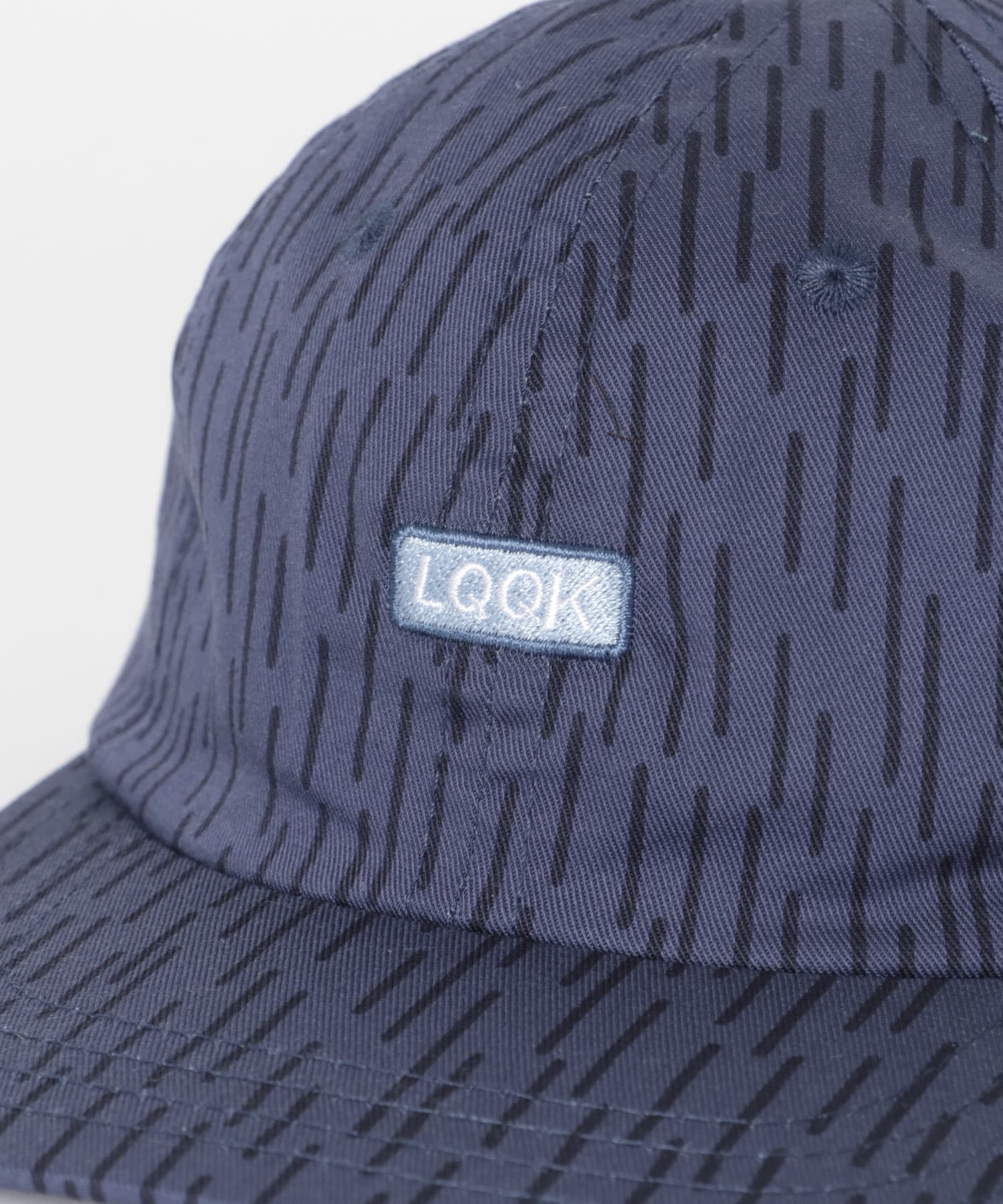 LQQK Studio　RAIN CAMO HAT NAVY CAMO Free
