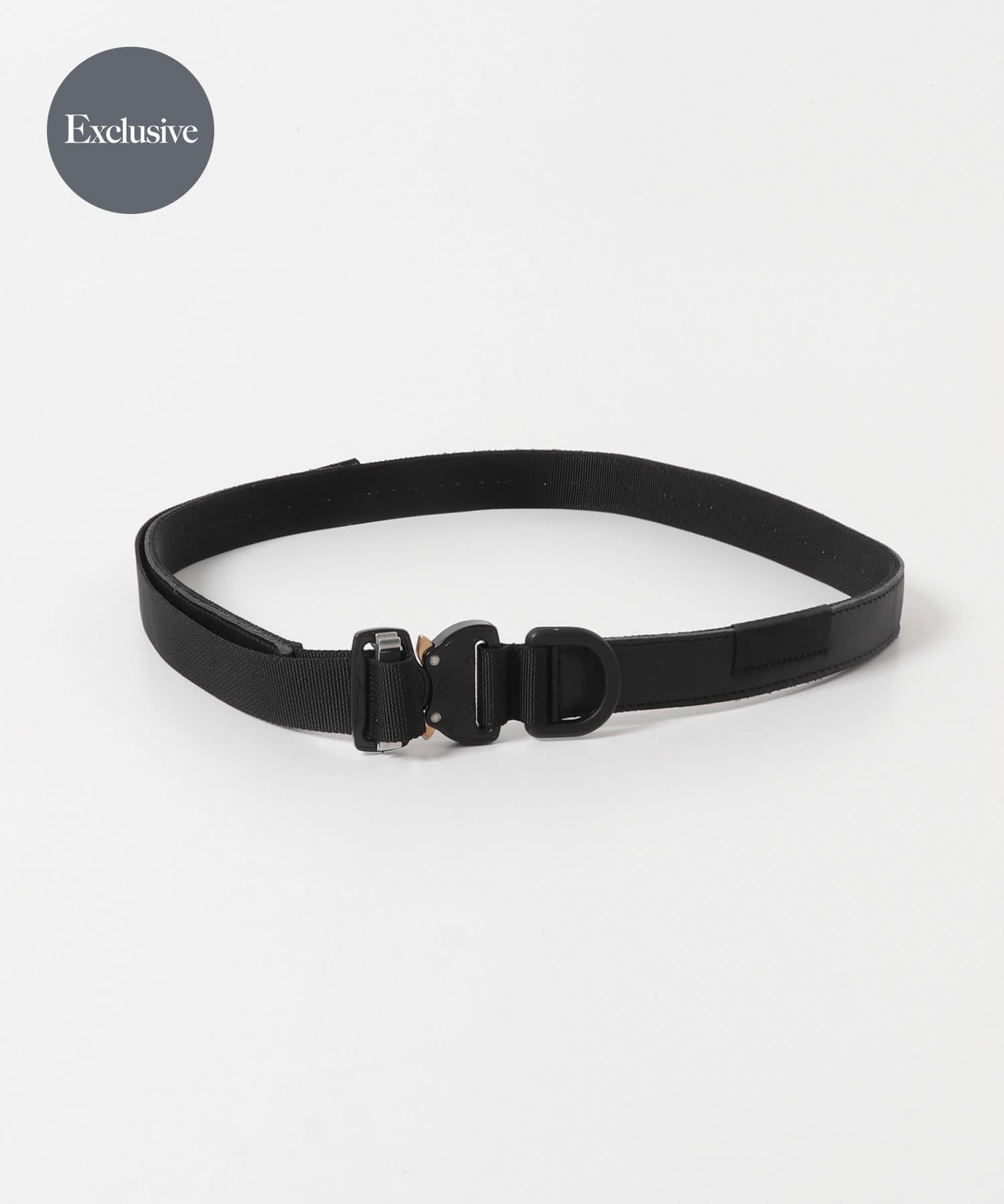 『別注』BAGJACK×URBS　N/L LEATHE BELT BLACK Free