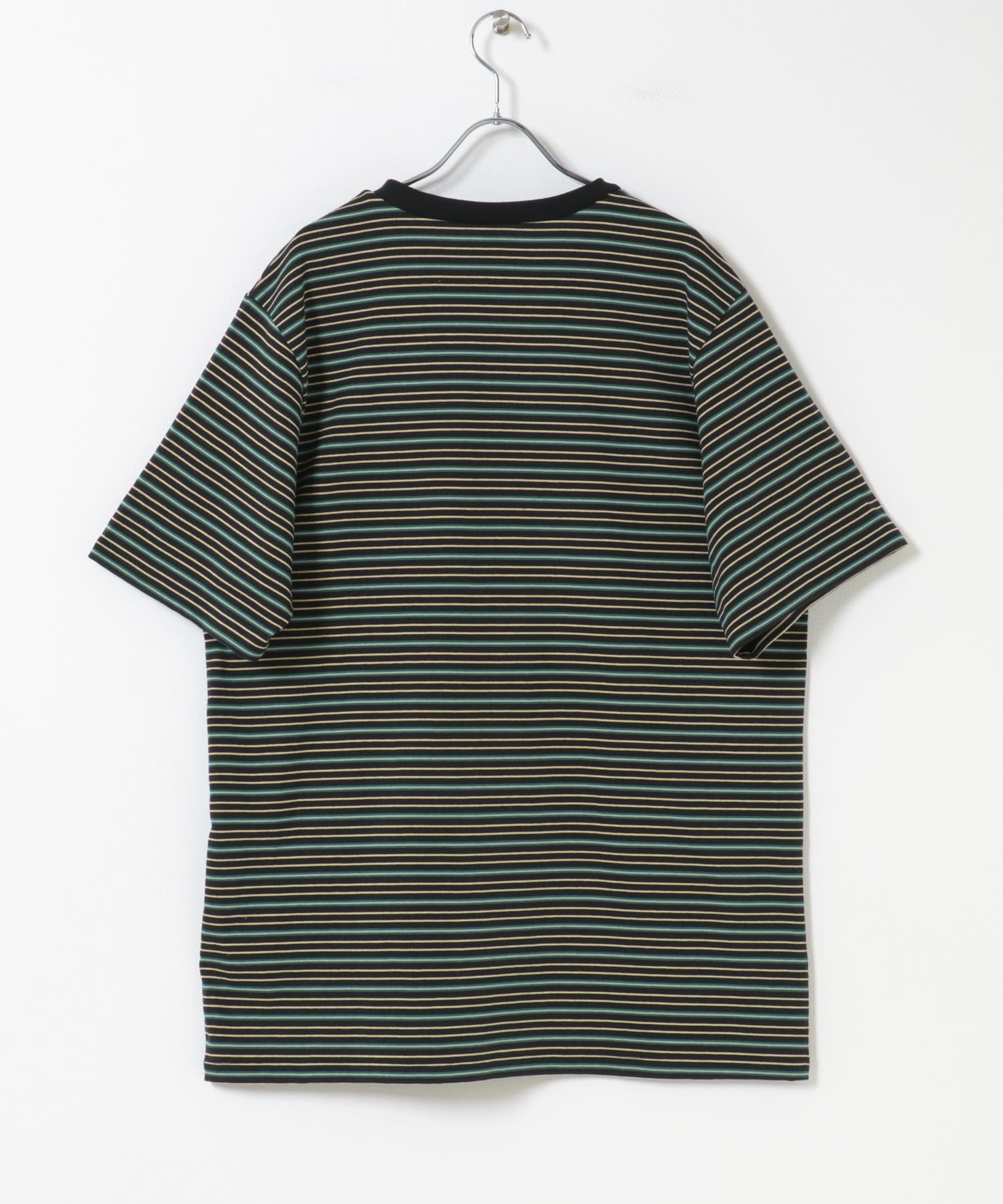 South2 West8　S/S ROUND POCKET TEE B-Black M