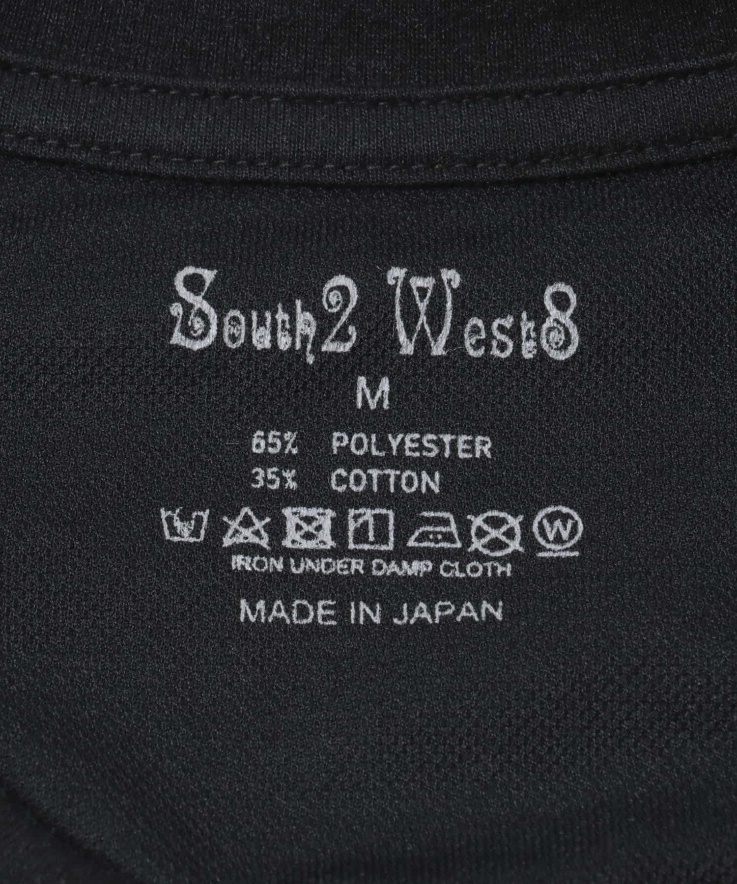 South2 West8　S/S CREW NECK TEE Black M