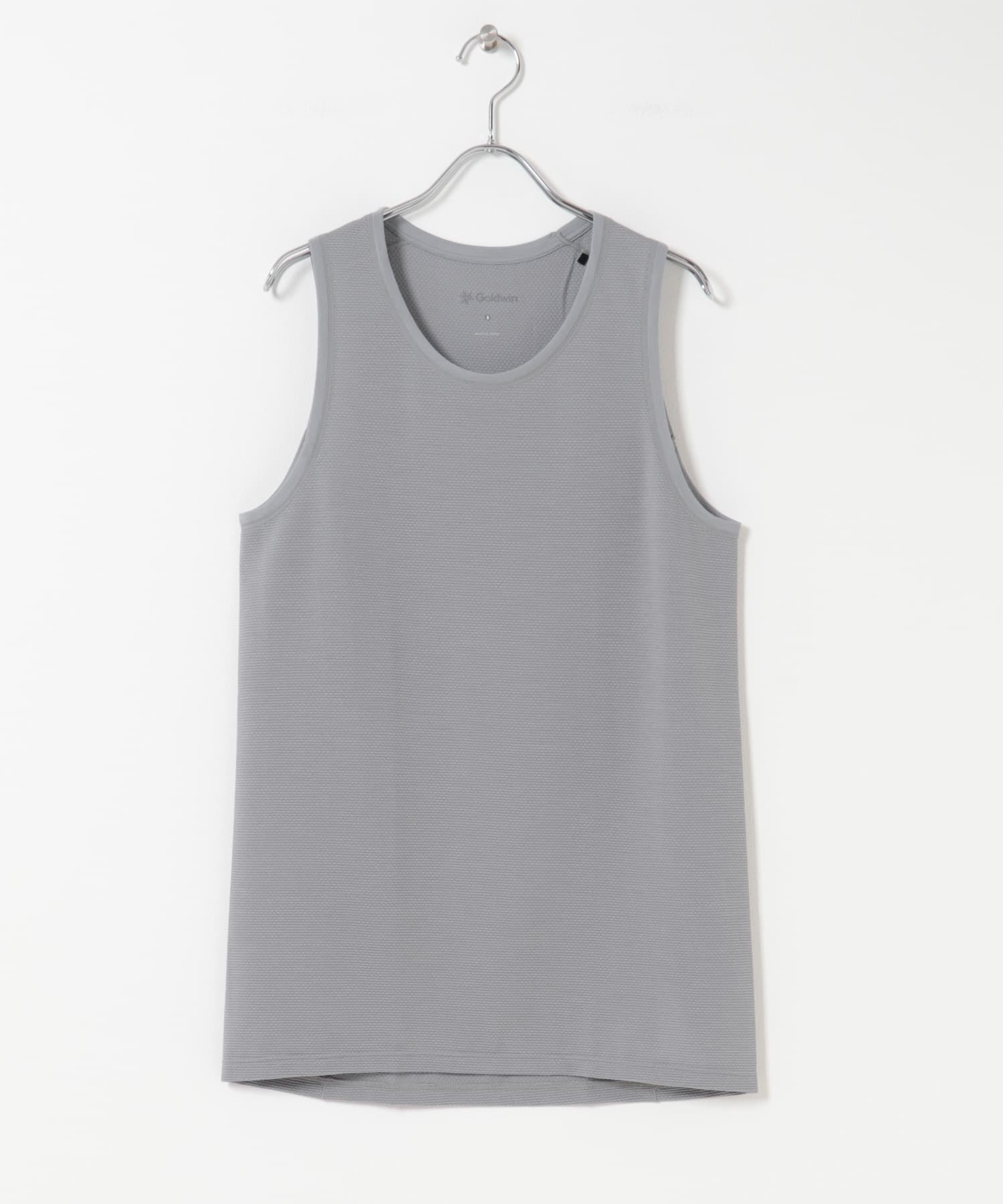 GOLDWIN　WOOL BLEND MESH TANK